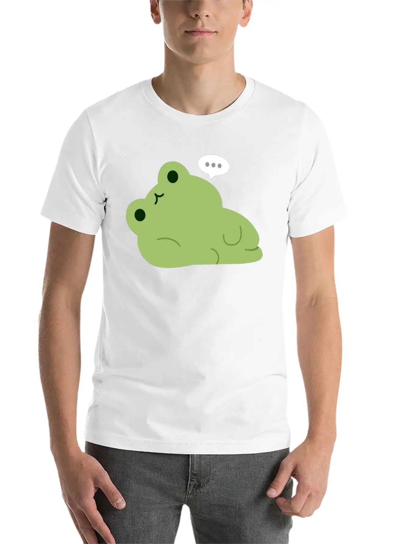 Tired Frog Soft Cotton Short Sleeve Tee – Unisex Wardrobe Staple