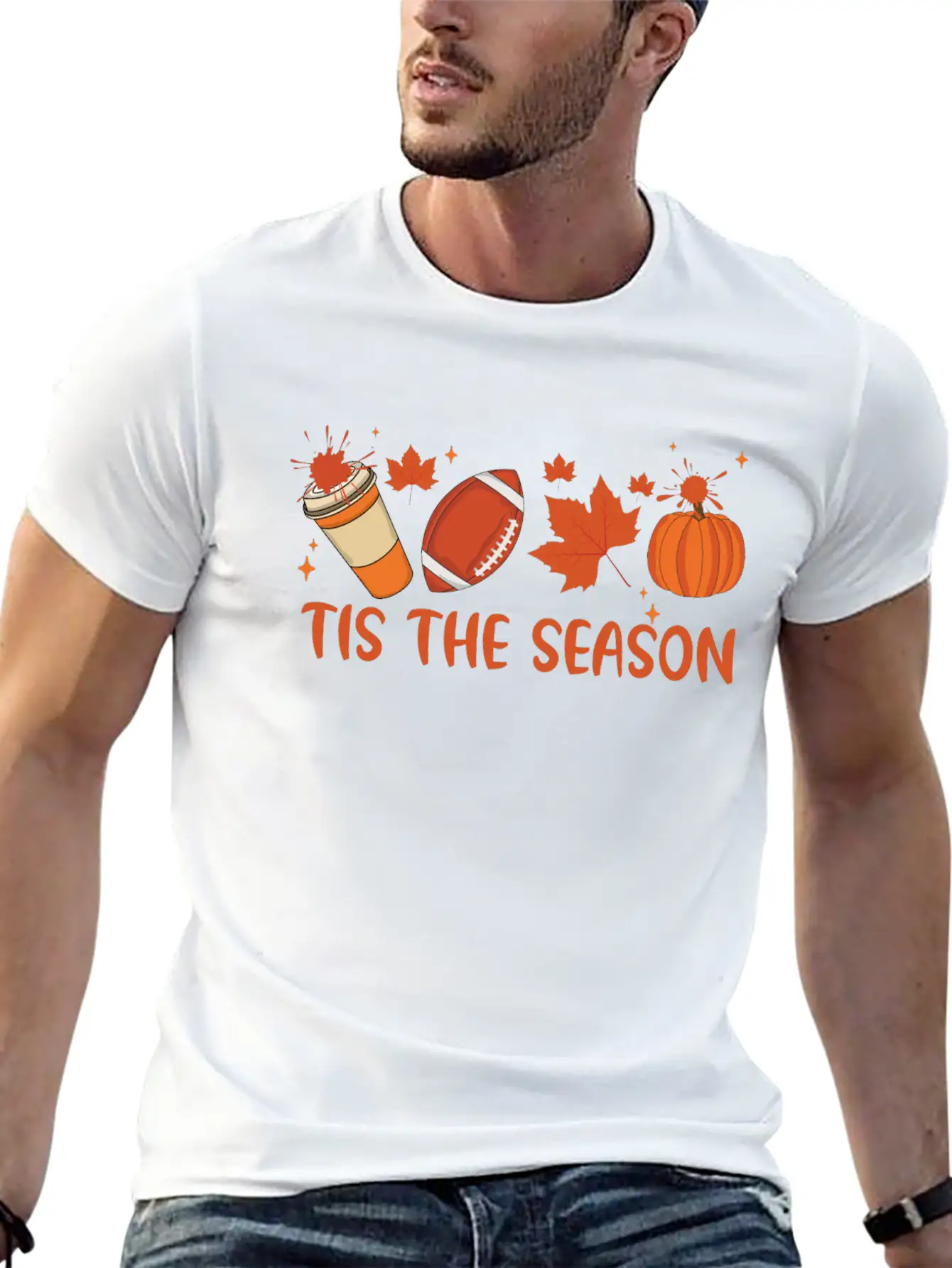 Tis The Season Fall Stylish Everyday T-Shirt – Unisex Basic Cotton Tee