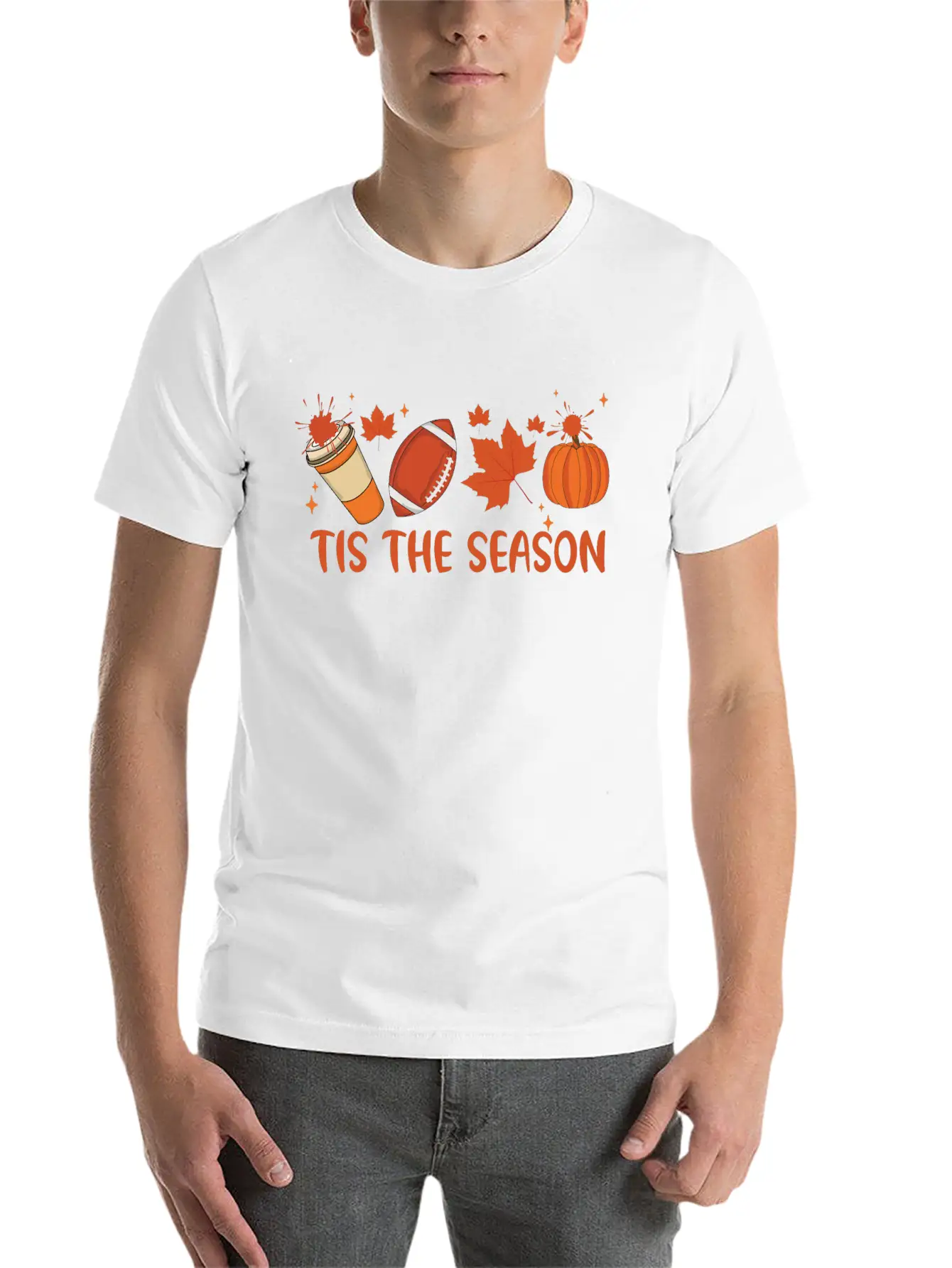 Tis The Season Fall Stylish Everyday T-Shirt – Unisex Basic Cotton Tee