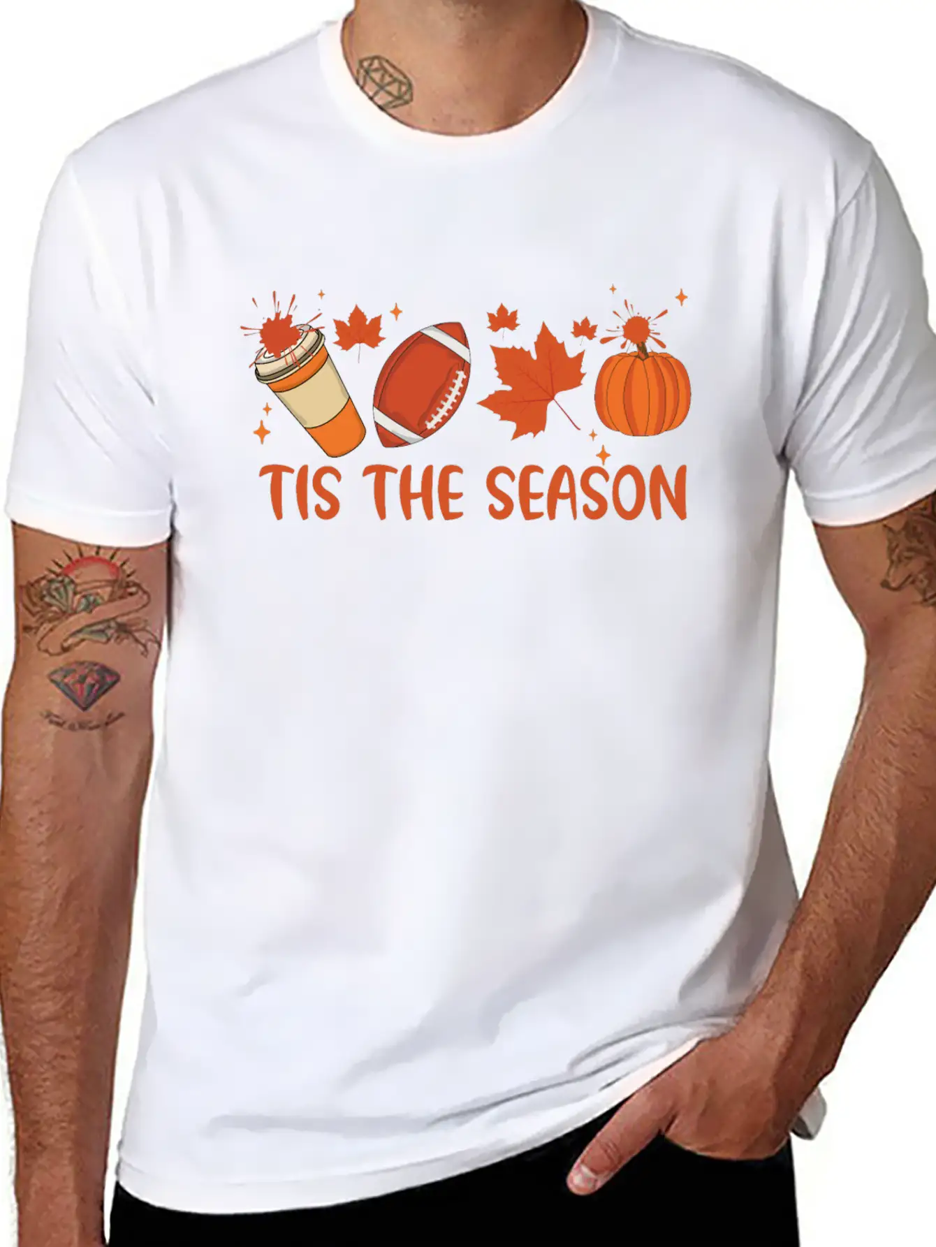 Tis The Season Fall Stylish Everyday T-Shirt – Unisex Basic Cotton Tee