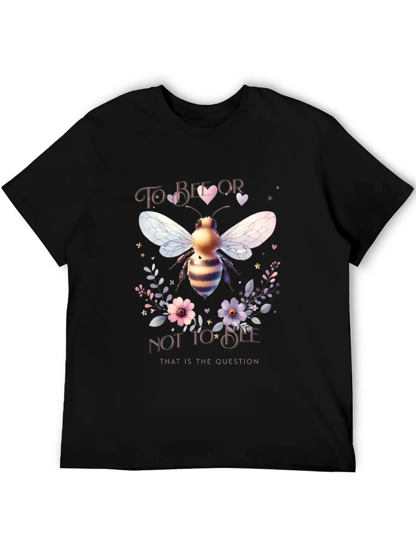 To Bee Or Not To Bee That Is The Question Classic Fit Graphic Tee For Daily Comfort – Unisex Cotton Shirt