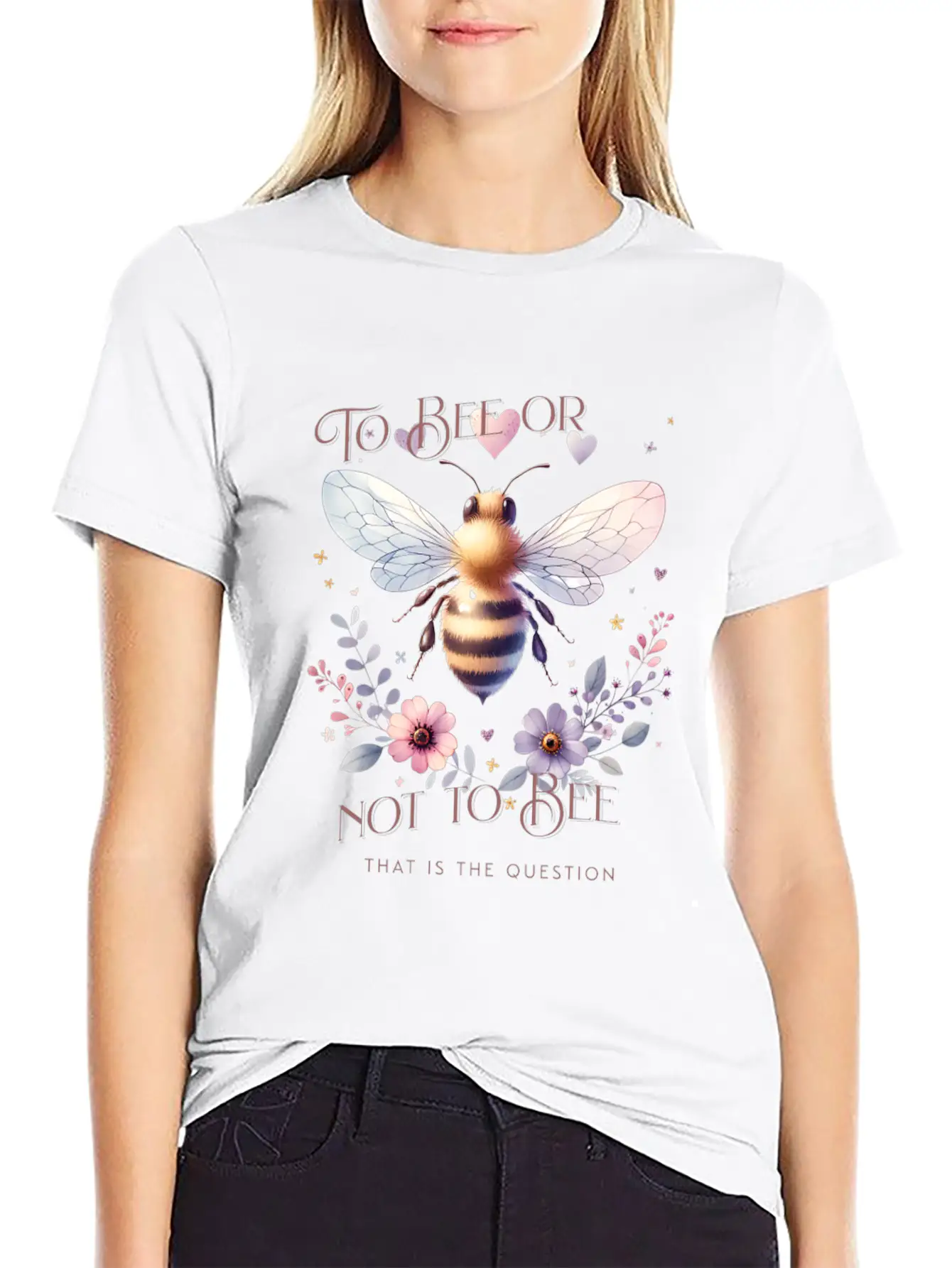 To Bee Or Not To Bee That Is The Question Classic Fit Graphic Tee For Daily Comfort – Unisex Cotton Shirt