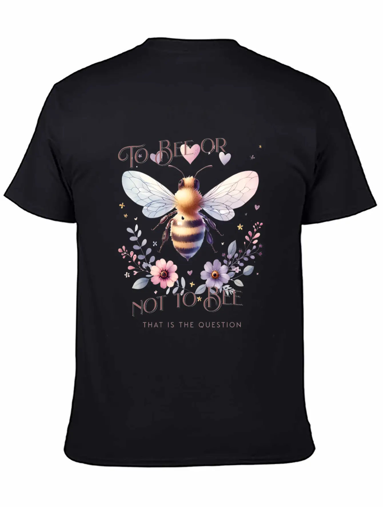To Bee Or Not To Bee That Is The Question Classic Fit Graphic Tee For Daily Comfort – Unisex Cotton Shirt