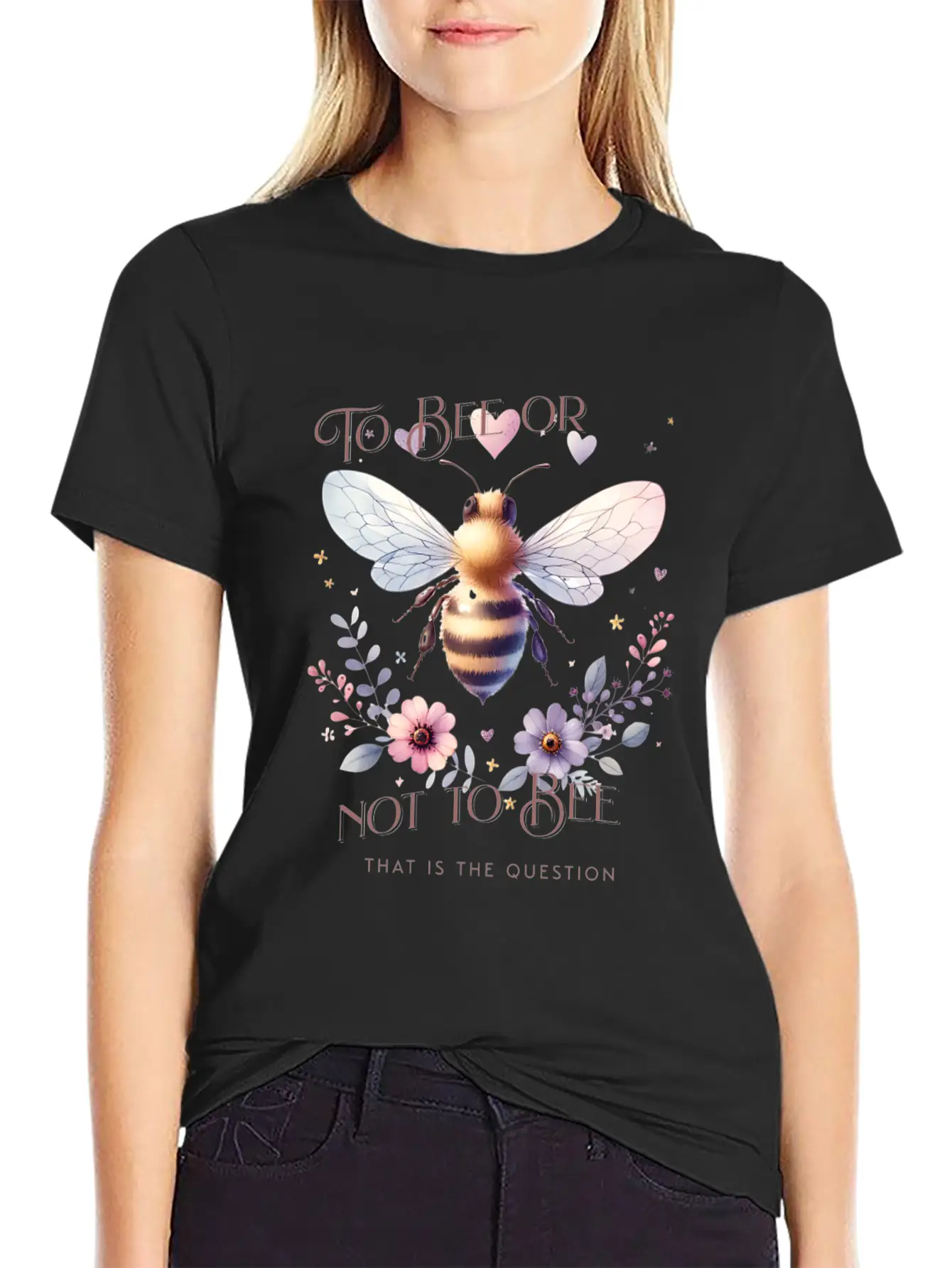 To Bee Or Not To Bee That Is The Question Classic Fit Graphic Tee For Daily Comfort – Unisex Cotton Shirt