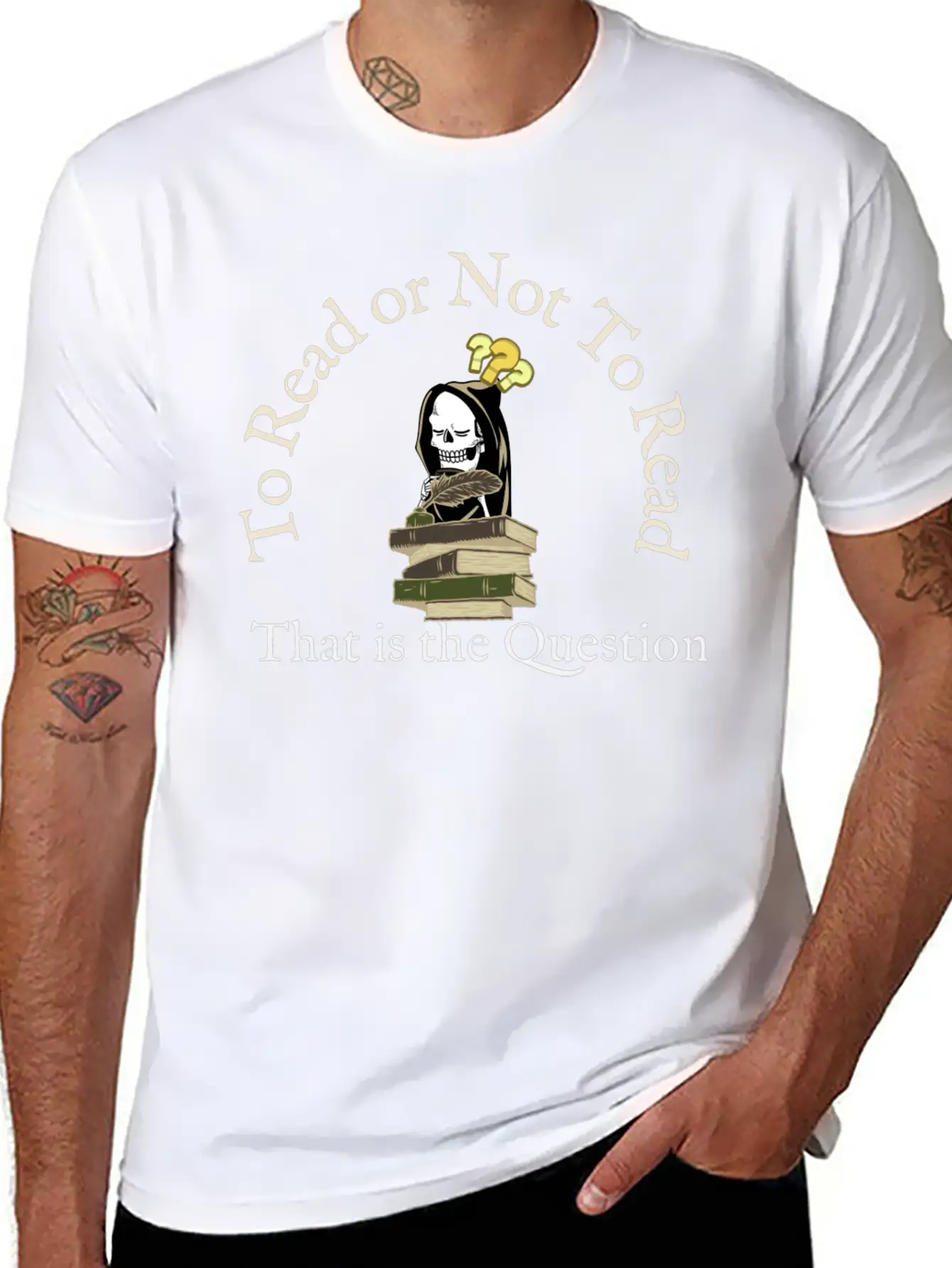 To Read Or Not To Read That Is The Question Essential Cotton Tee For Daily Outfits – Unisex Style