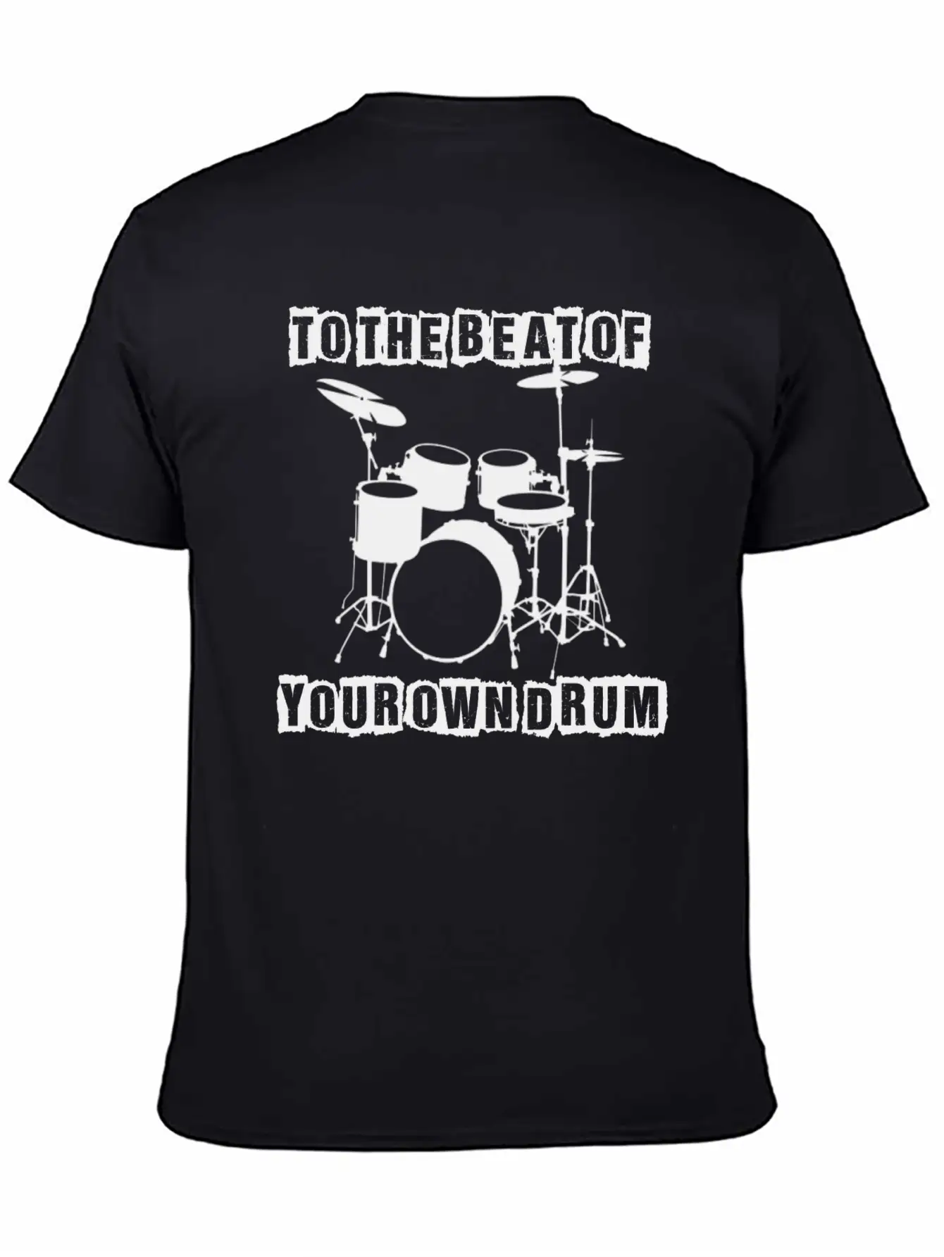 TO THE BEAT OF YOUR OWN DRUM Stylish Everyday T-Shirt – Unisex Basic Cotton Tee