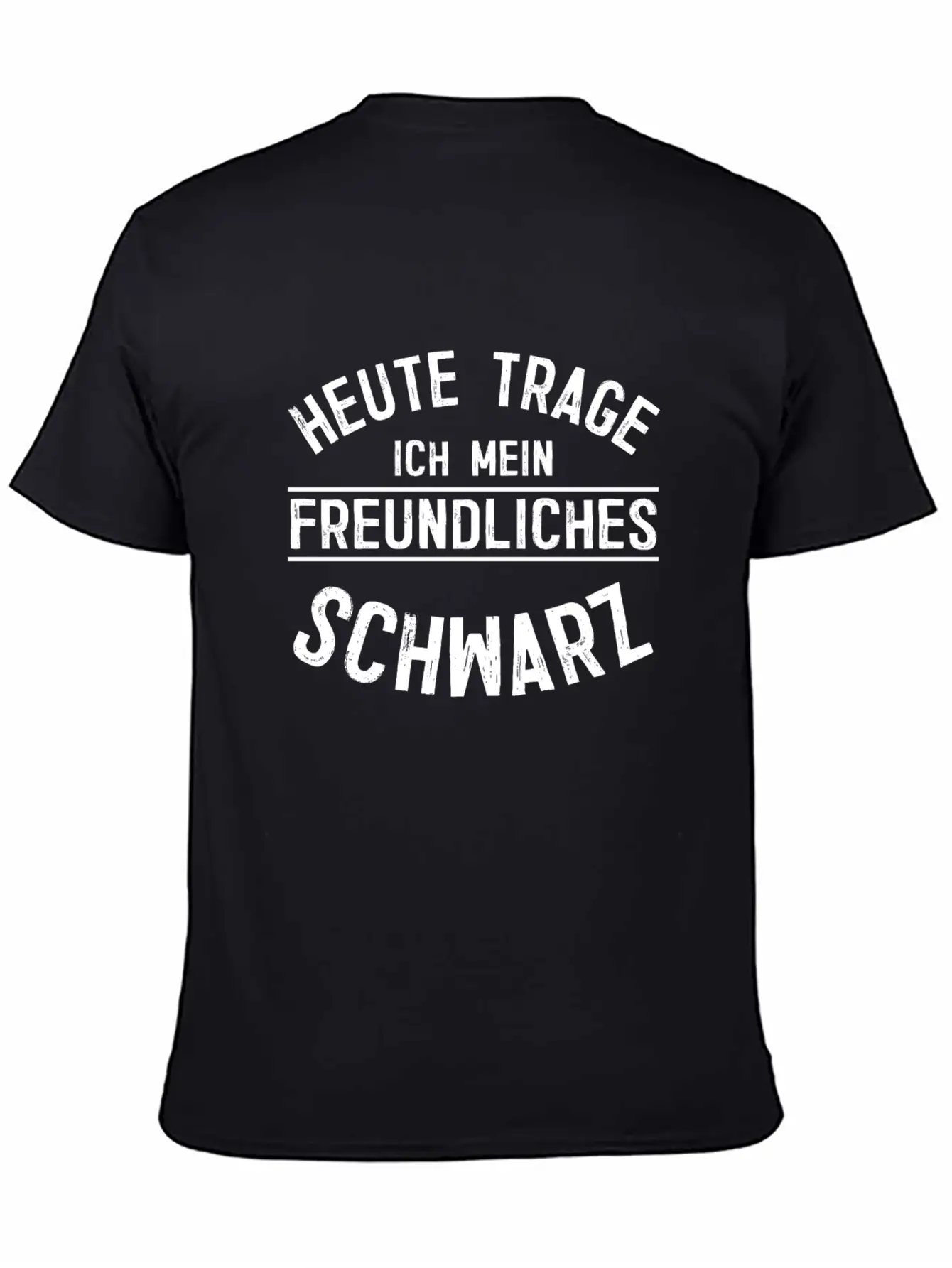 Today I'm Wearing My Friendly Black Punk Punk Lightweight Cotton T-Shirt – Daily Comfort Graphic Shirt