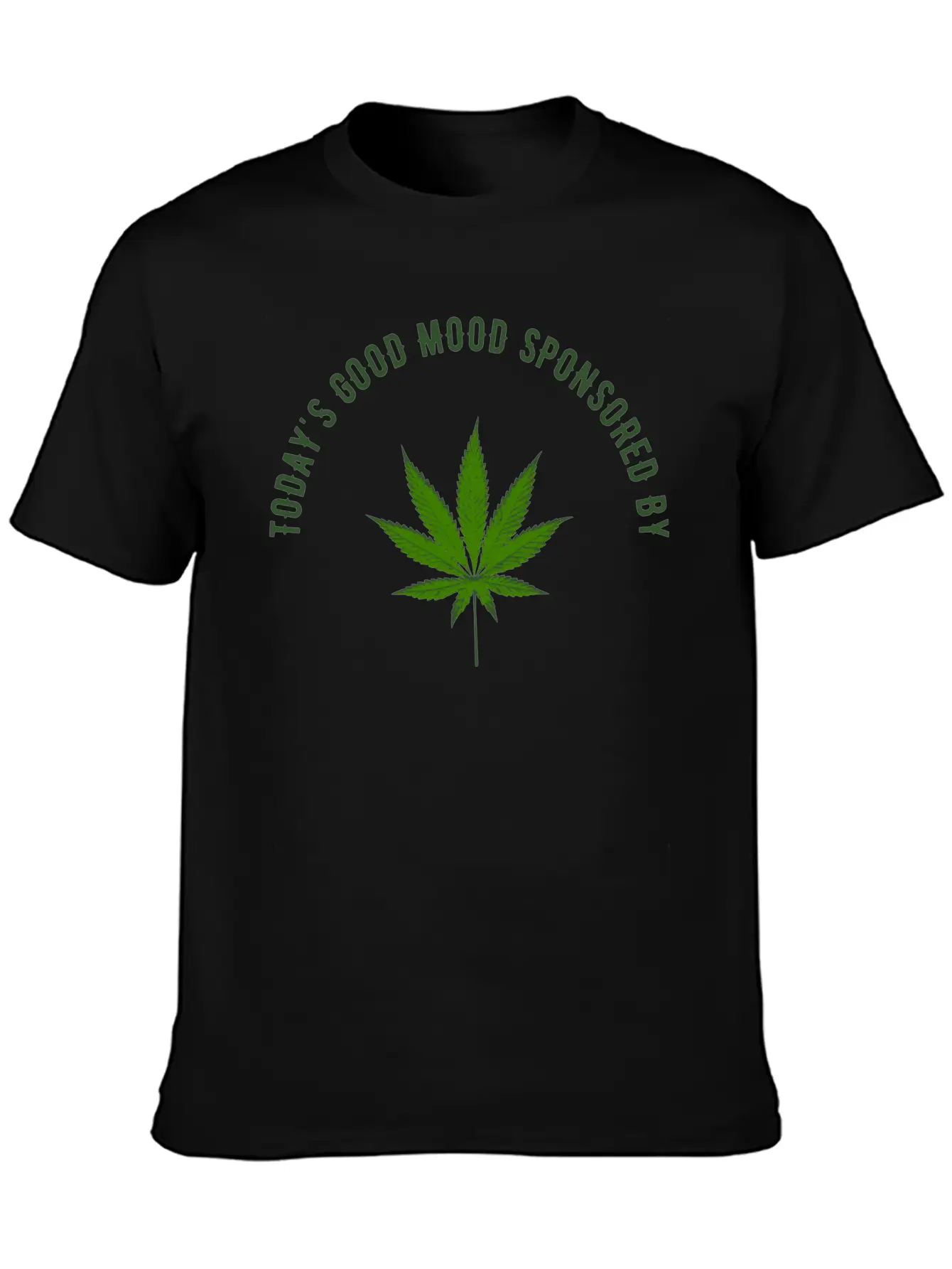 TODAY'S GOOD MOOD SPONSORED BY Unisex Casual T-Shirt – Clean Design For Daily Comfort