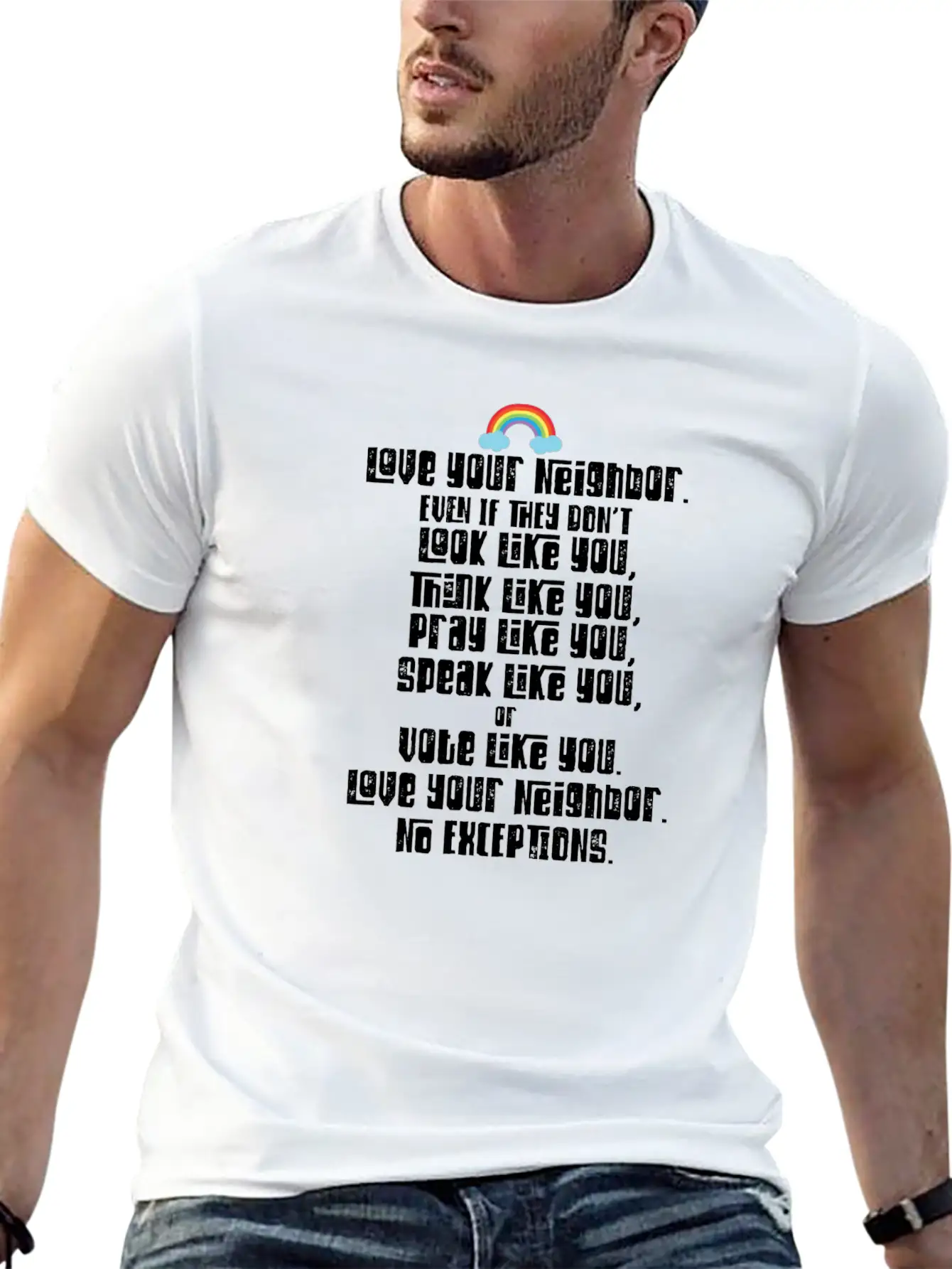 Tolerance Civil Rights Kindness Humanity Cool Gift Basic Graphic T-Shirt – Daily Comfort In Soft Cotton