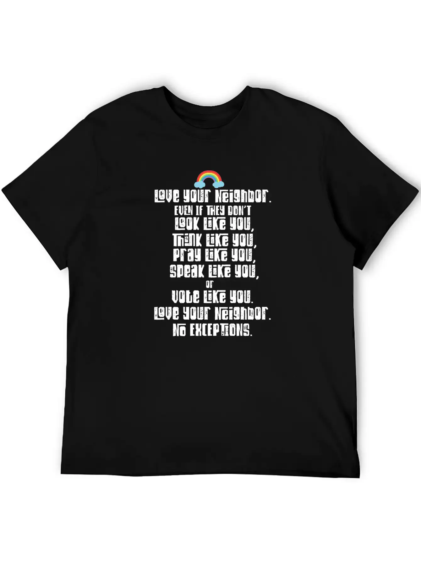 Tolerance Civil Rights Kindness Humanity Cool Gift Basic Graphic T-Shirt – Daily Comfort In Soft Cotton