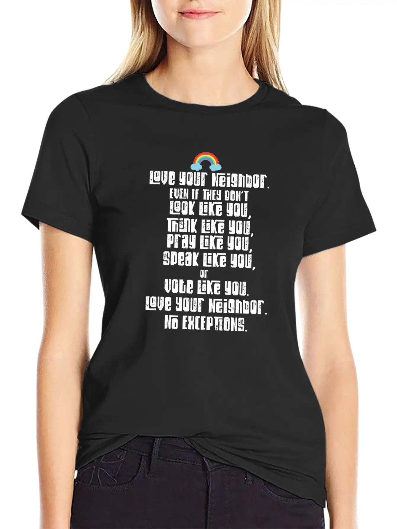 Tolerance Civil Rights Kindness Humanity Cool Gift Basic Graphic T-Shirt – Daily Comfort In Soft Cotton