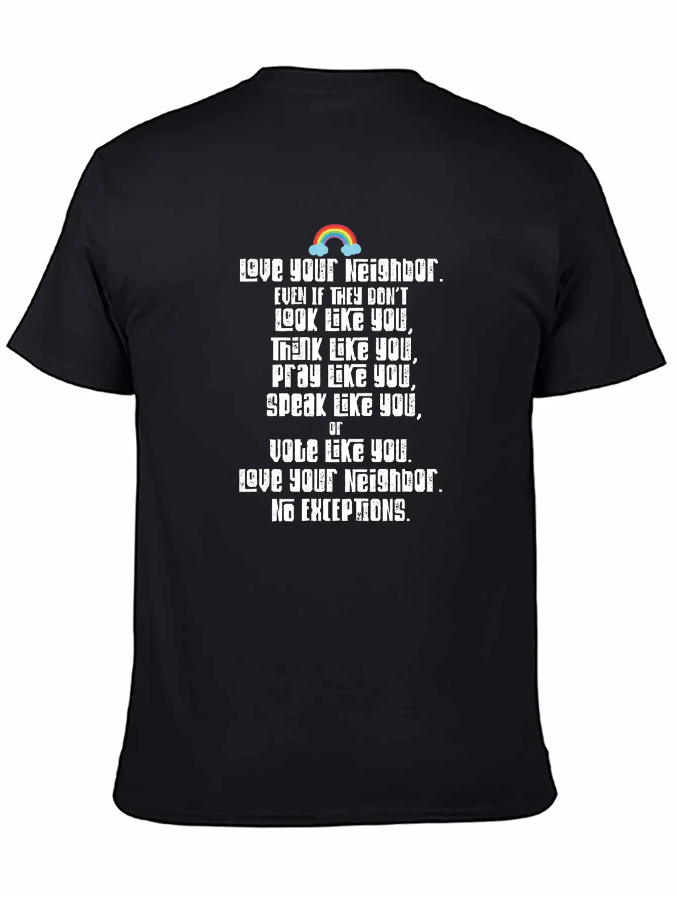 Tolerance Civil Rights Kindness Humanity Cool Gift Basic Graphic T-Shirt – Daily Comfort In Soft Cotton