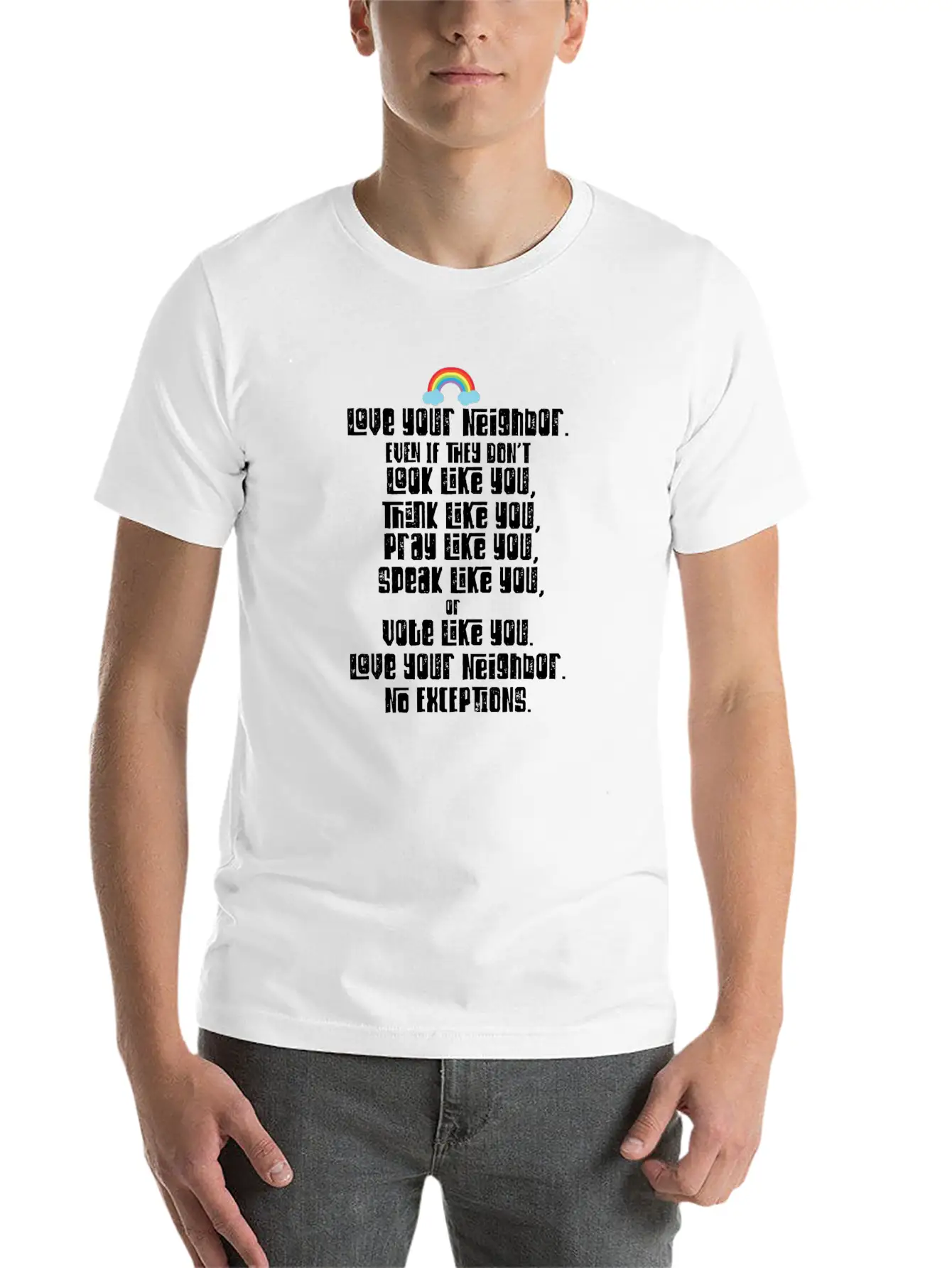 Tolerance Civil Rights Kindness Humanity Cool Gift Basic Graphic T-Shirt – Daily Comfort In Soft Cotton