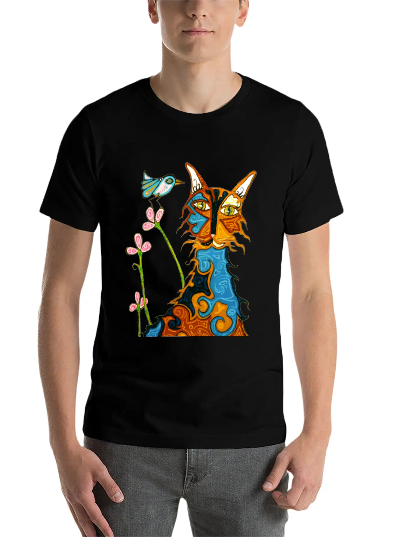 Tomcat Unisex Casual T-Shirt – Clean Design For Daily Comfort