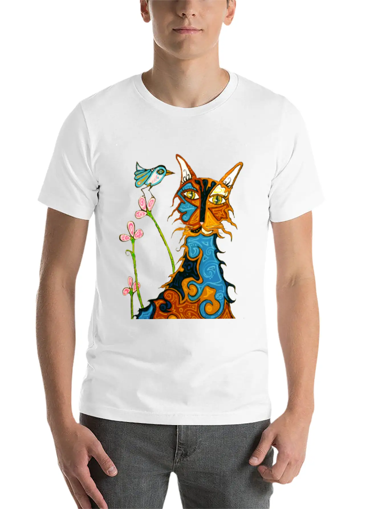 Tomcat Unisex Casual T-Shirt – Clean Design For Daily Comfort