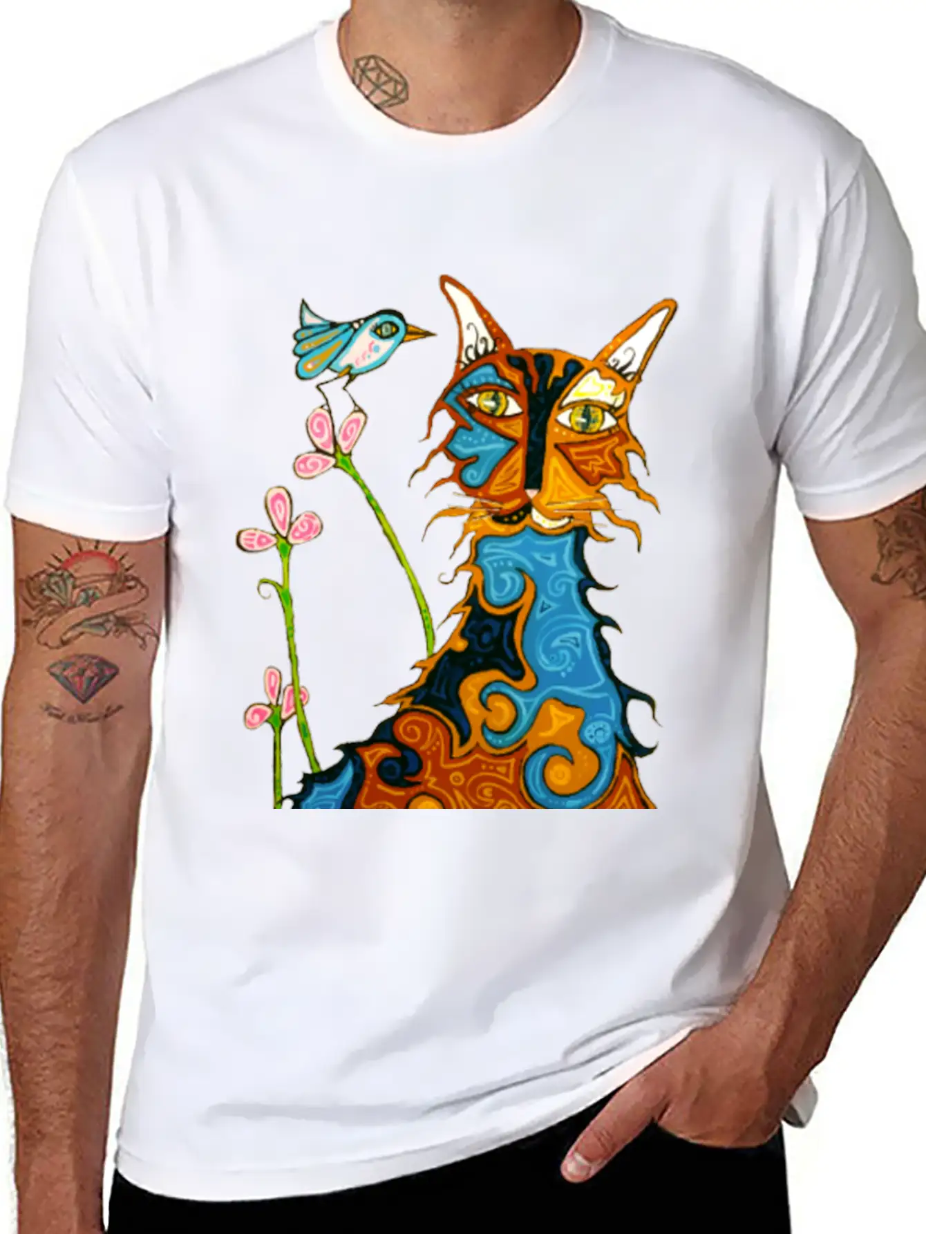 Tomcat Unisex Casual T-Shirt – Clean Design For Daily Comfort