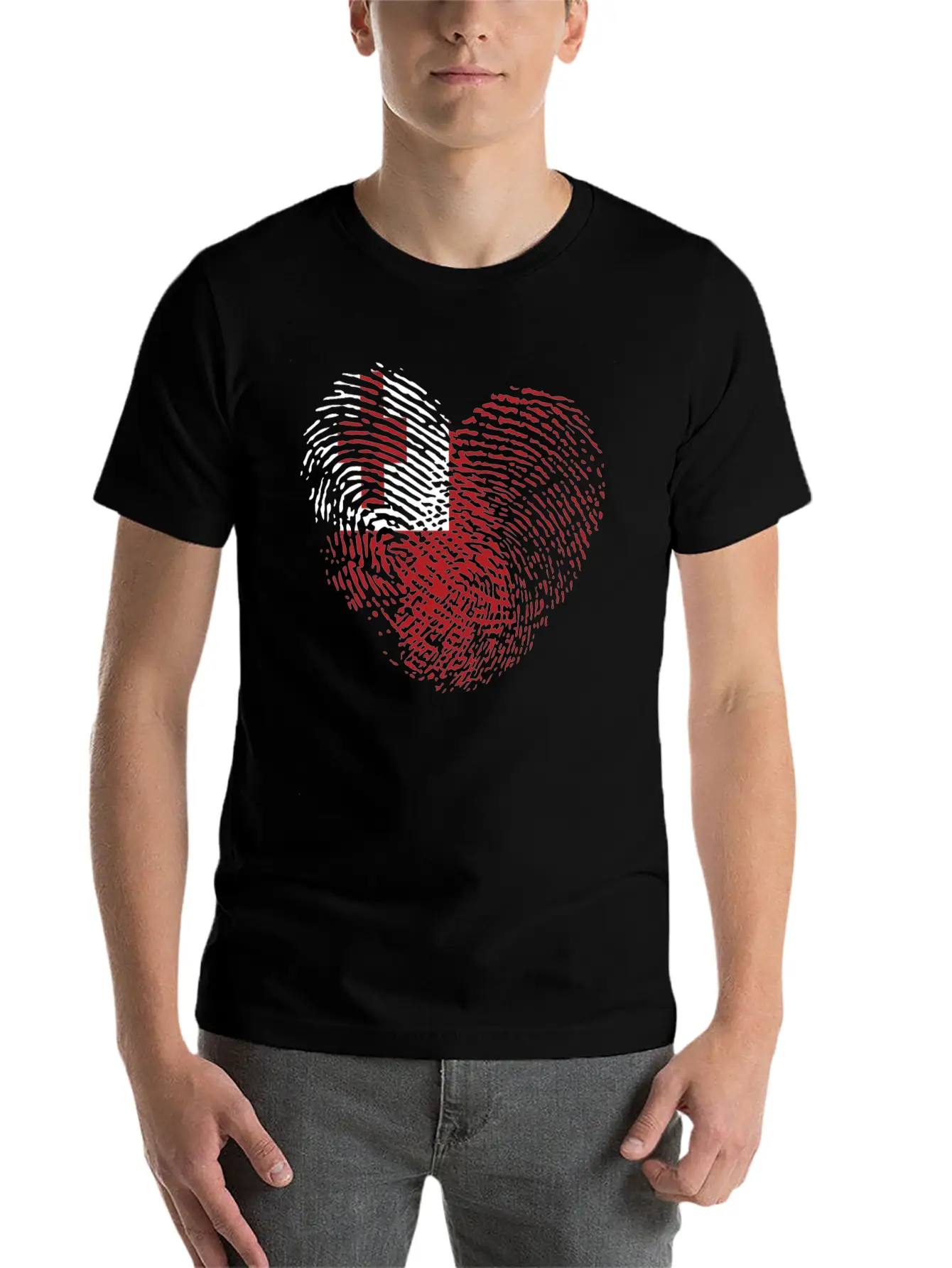 Tonga In My DNA: Tonga Heart Classic Fit Graphic Tee For Daily Comfort – Unisex Cotton Shirt