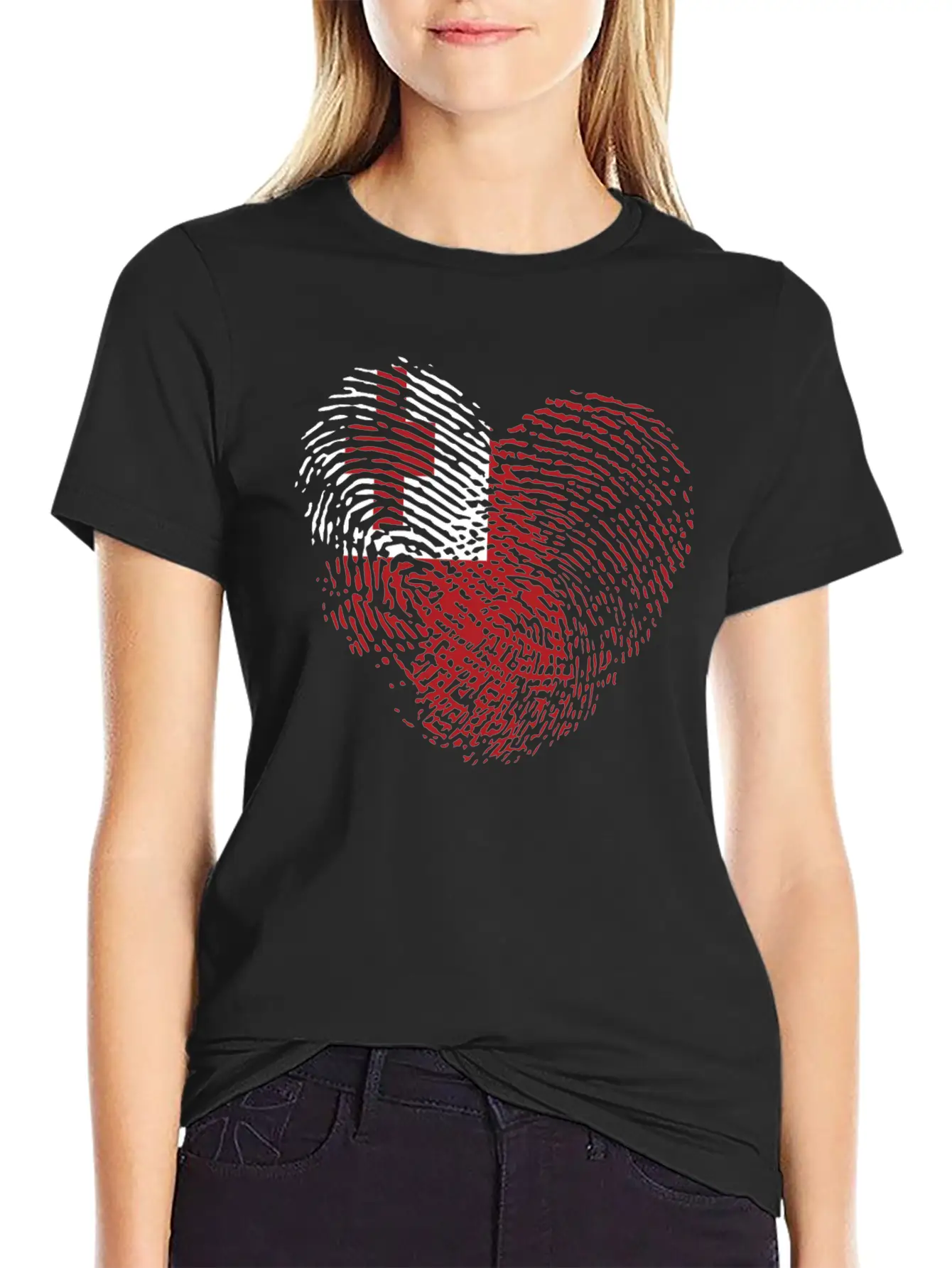 Tonga In My DNA: Tonga Heart Classic Fit Graphic Tee For Daily Comfort – Unisex Cotton Shirt