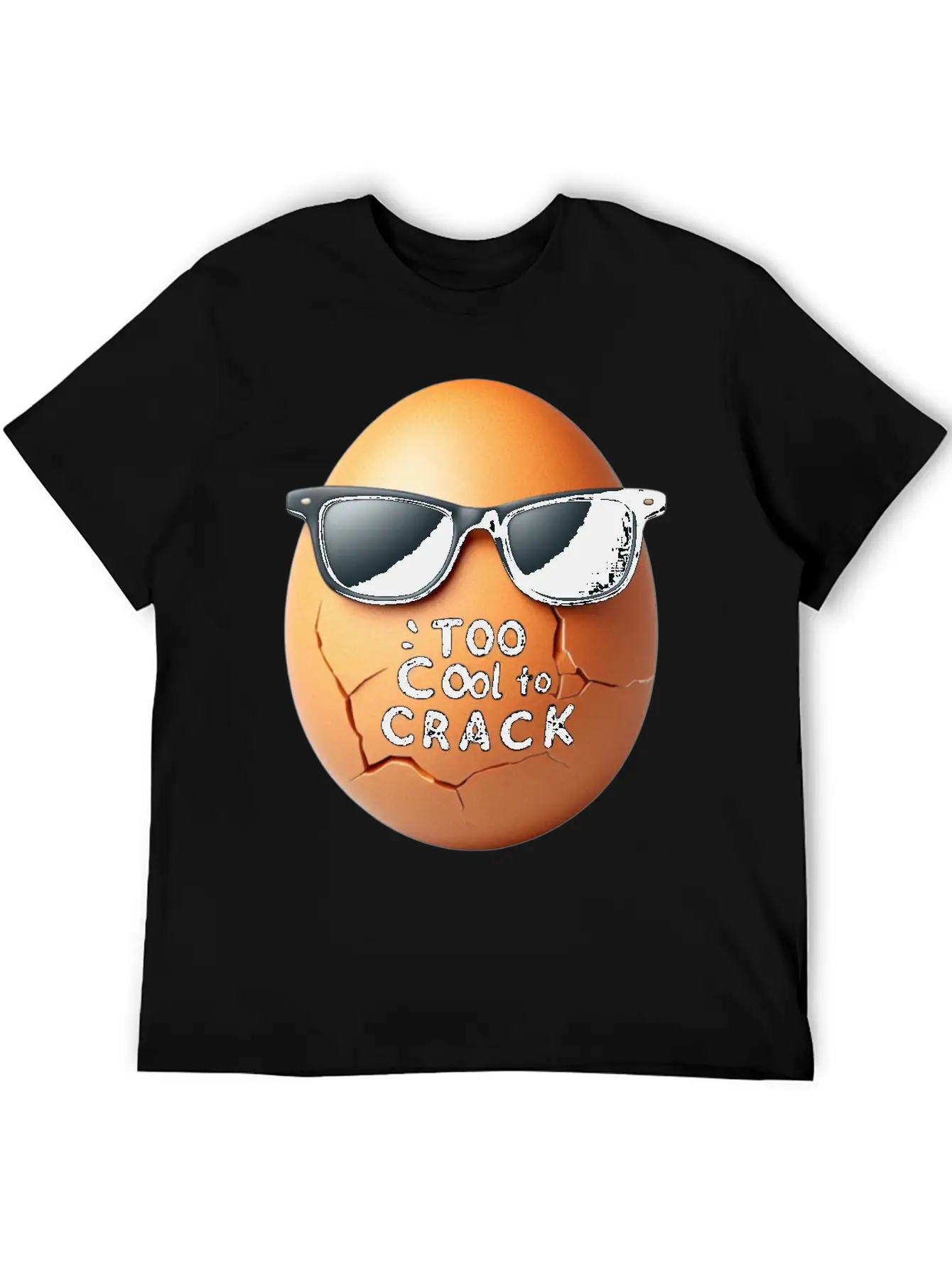 TOO COOL TO CRACK Comfortable Minimalist Graphic Tee – Summer Style Essential