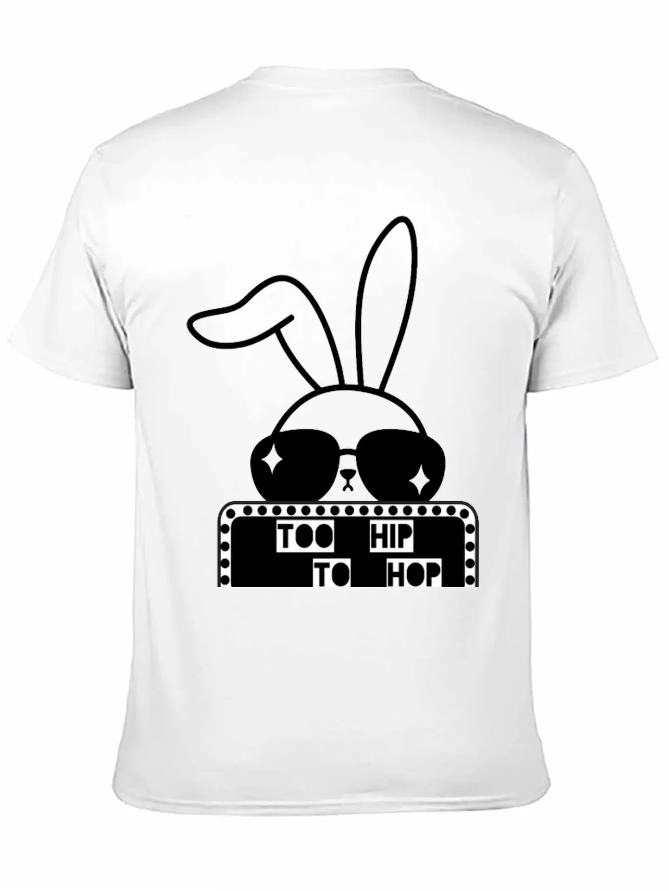 Too Hip To Hop Modern Fit Casual T-Shirt – Clean And Versatile Design