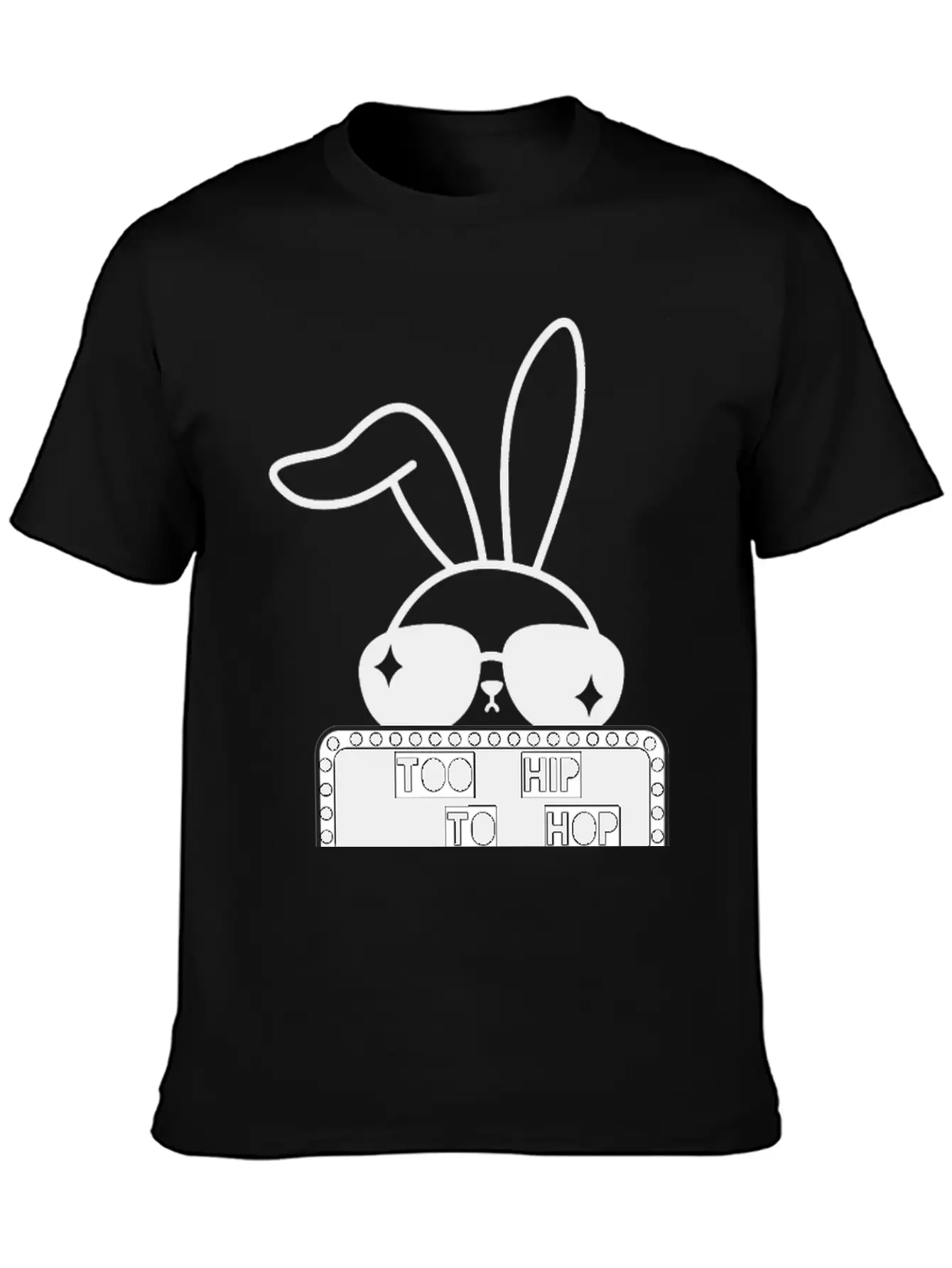 Too Hip To Hop Modern Fit Casual T-Shirt – Clean And Versatile Design