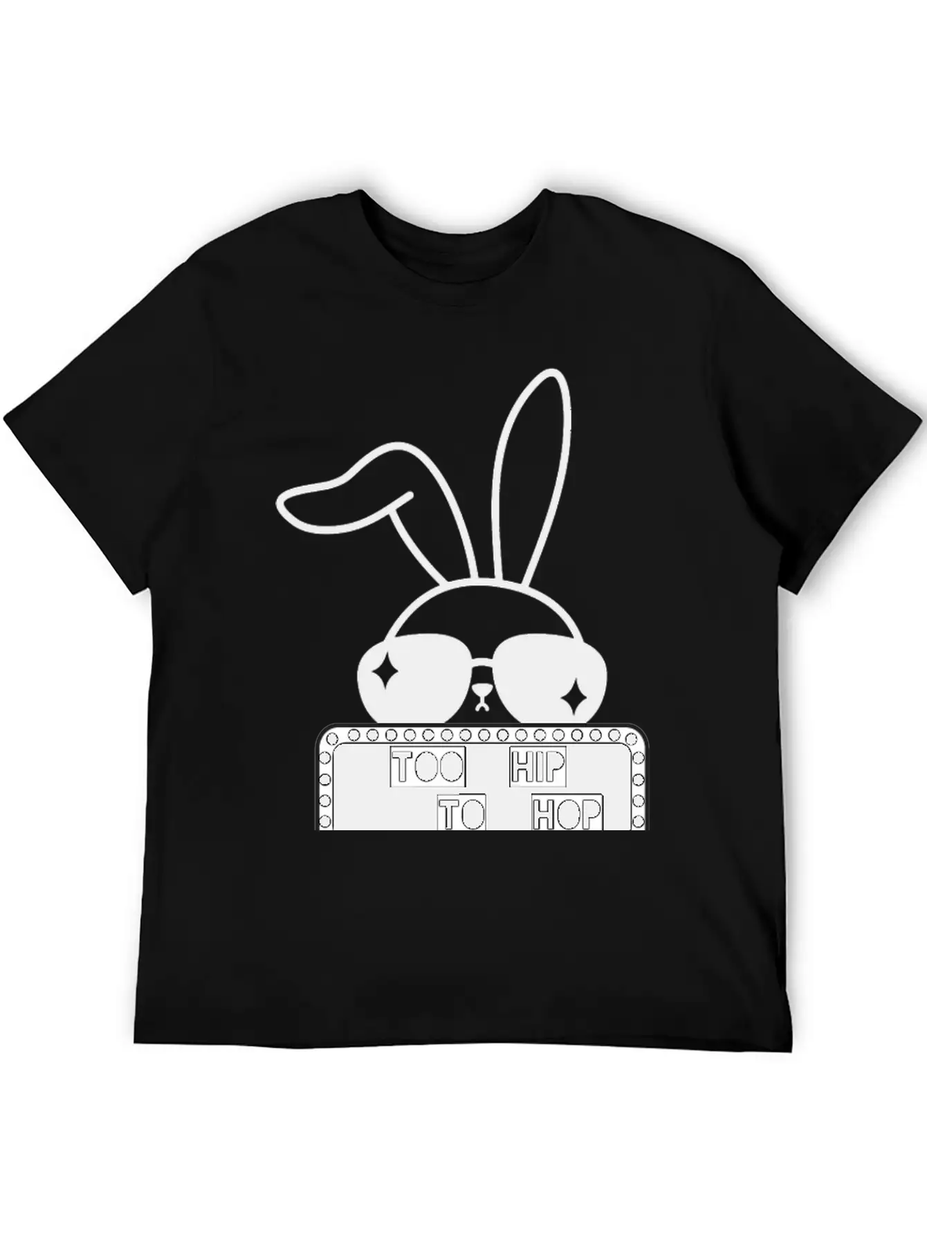 Too Hip To Hop Modern Fit Casual T-Shirt – Clean And Versatile Design