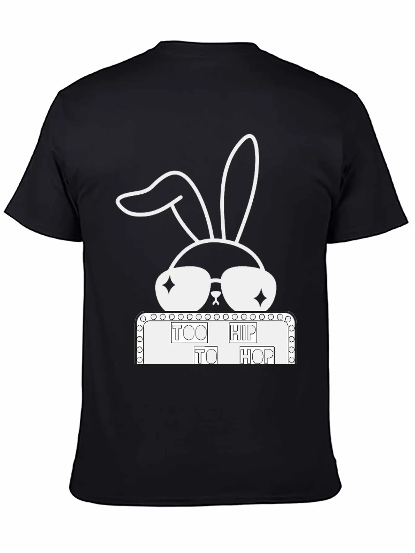 Too Hip To Hop Modern Fit Casual T-Shirt – Clean And Versatile Design