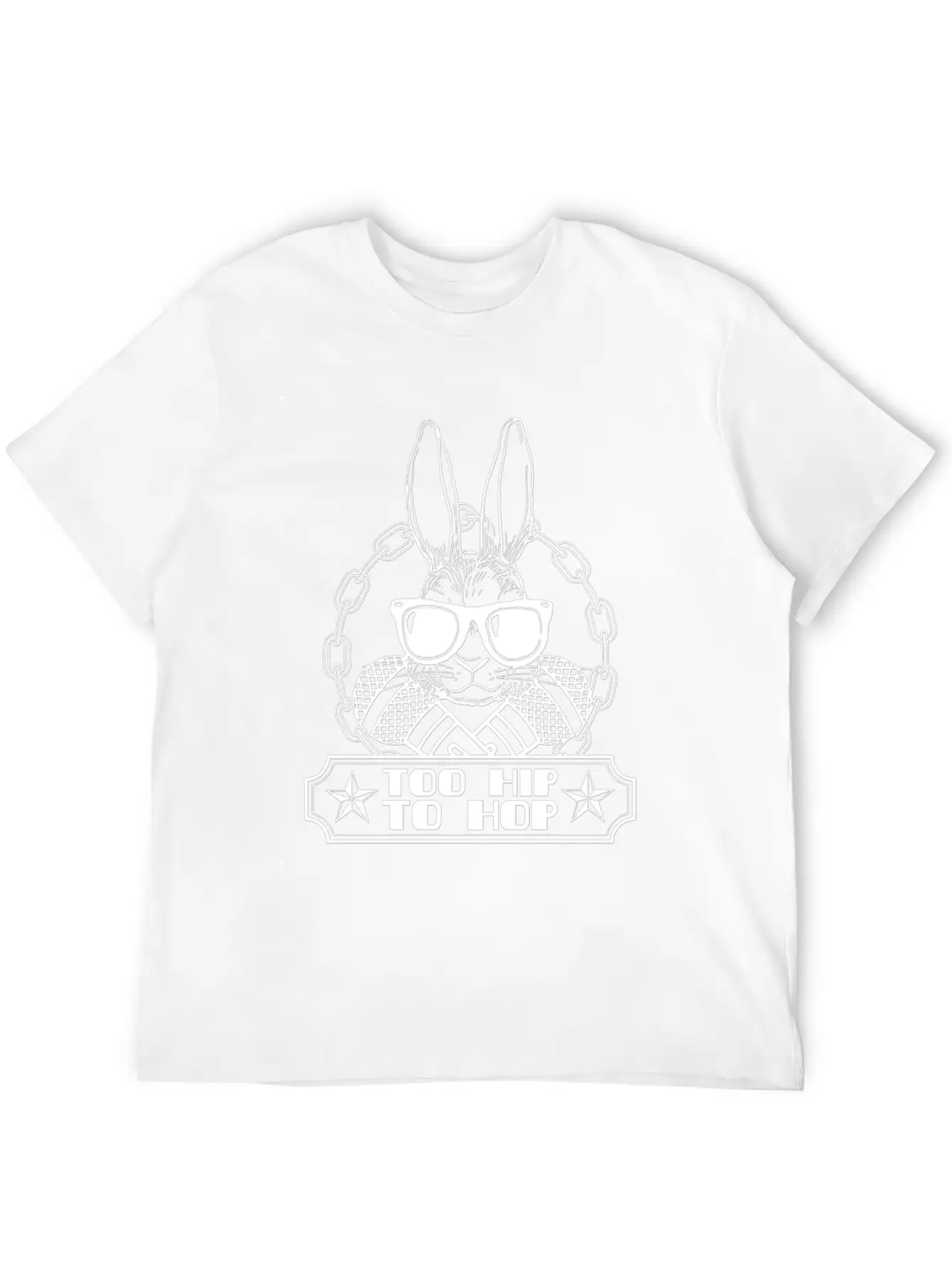Too Hip To Hop Unisex Casual T-Shirt – Clean Design For Daily Comfort