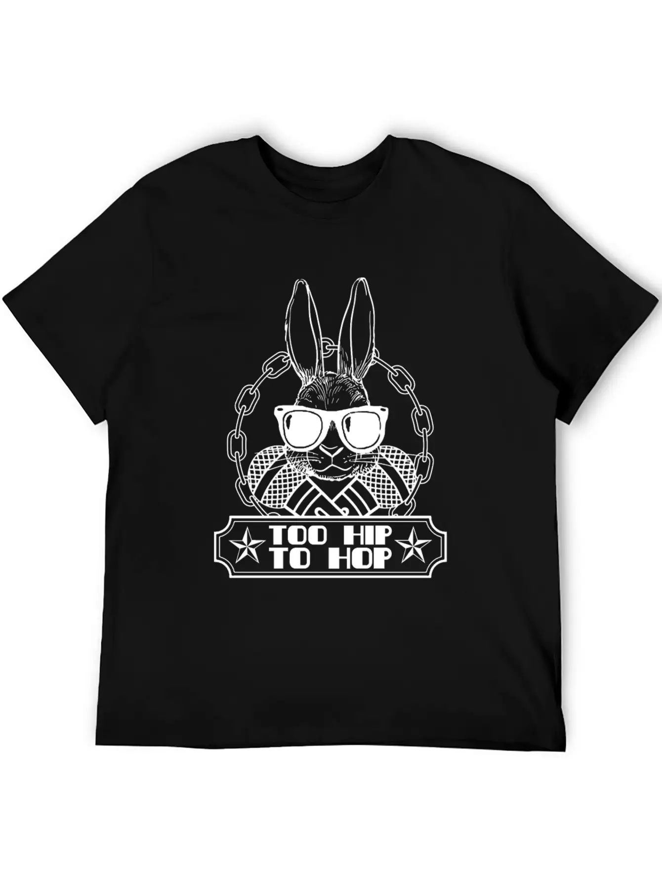 Too Hip To Hop Unisex Casual T-Shirt – Clean Design For Daily Comfort