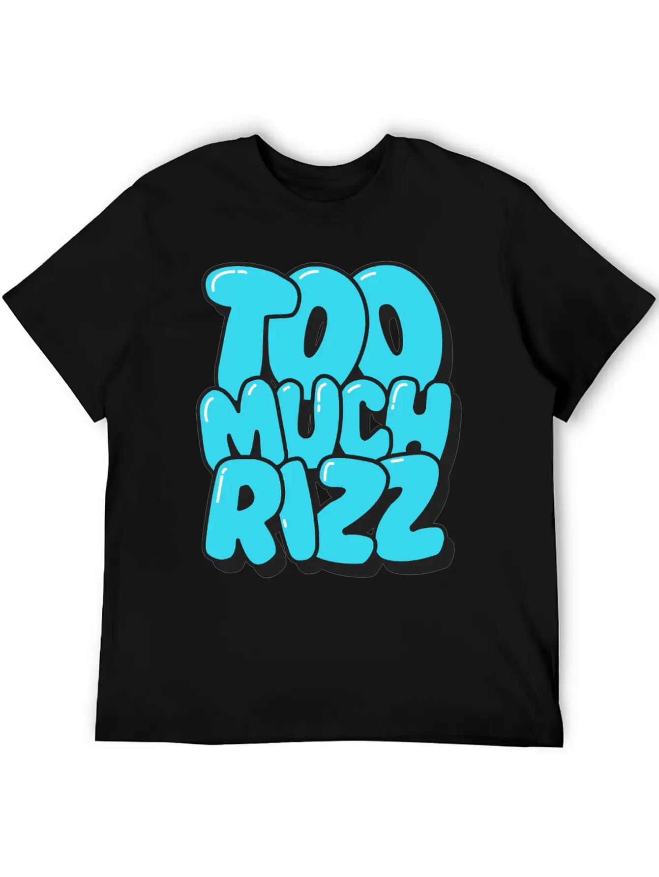 Too Much Rizz – Unstoppable Charm Essential Cotton Tee For Daily Outfits – Unisex Style