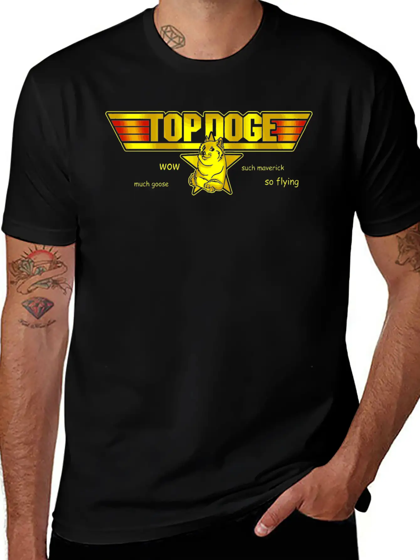 Top Doge Soft Cotton Short Sleeve Tee – Unisex Wardrobe Staple