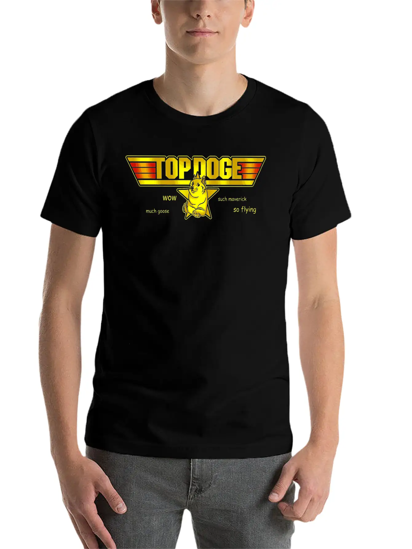 Top Doge Soft Cotton Short Sleeve Tee – Unisex Wardrobe Staple