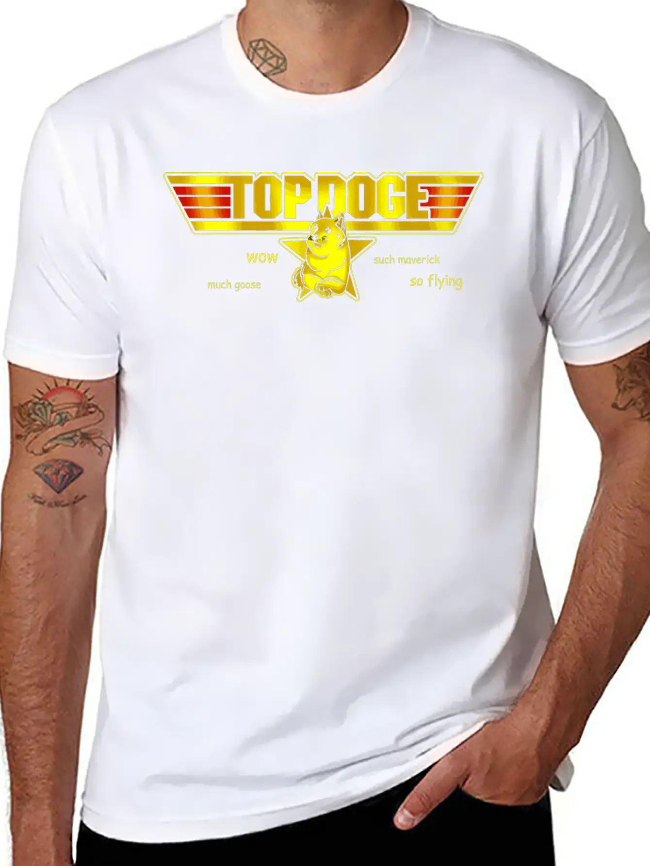 Top Doge Soft Cotton Short Sleeve Tee – Unisex Wardrobe Staple