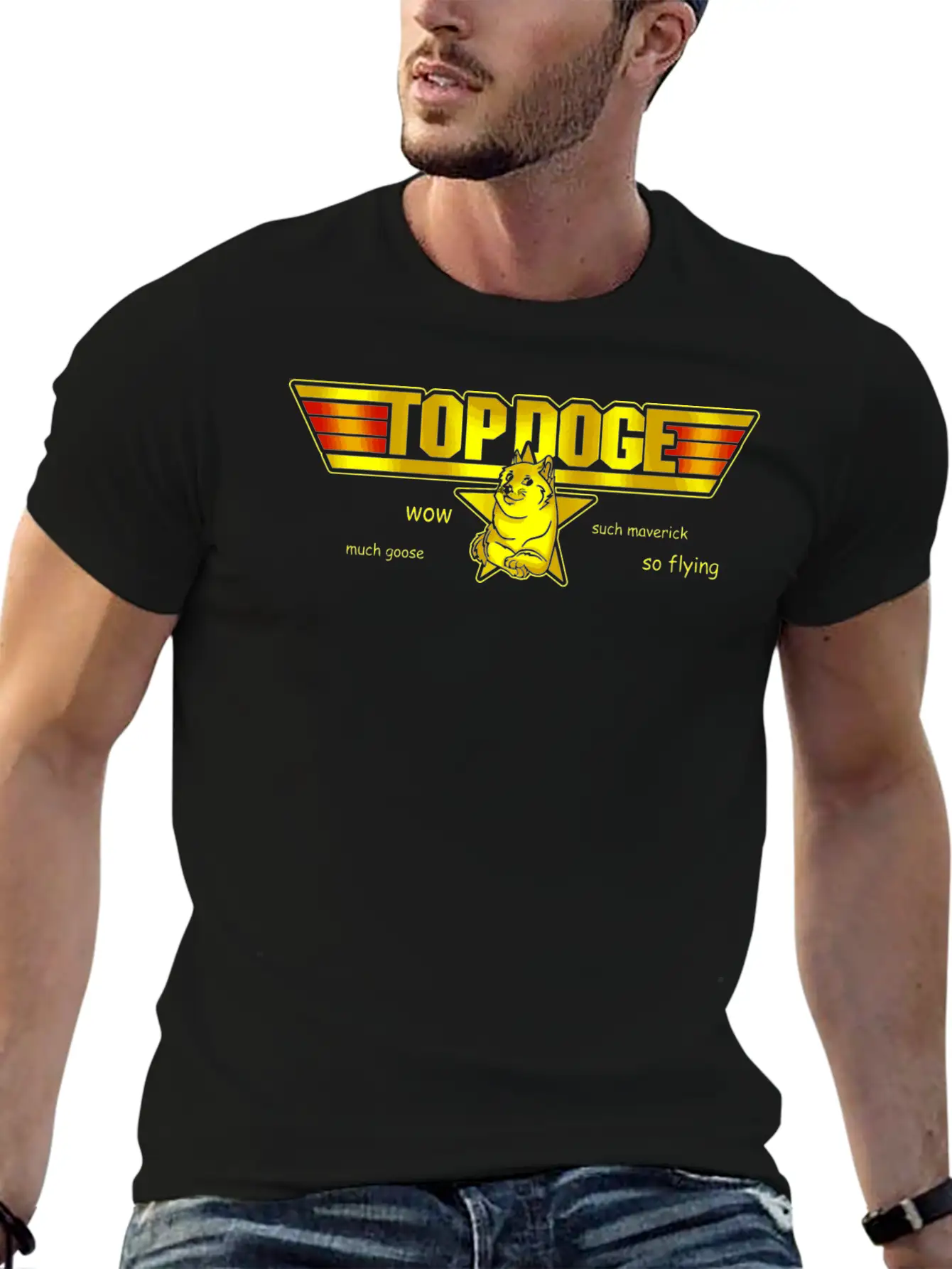 Top Doge Soft Cotton Short Sleeve Tee – Unisex Wardrobe Staple