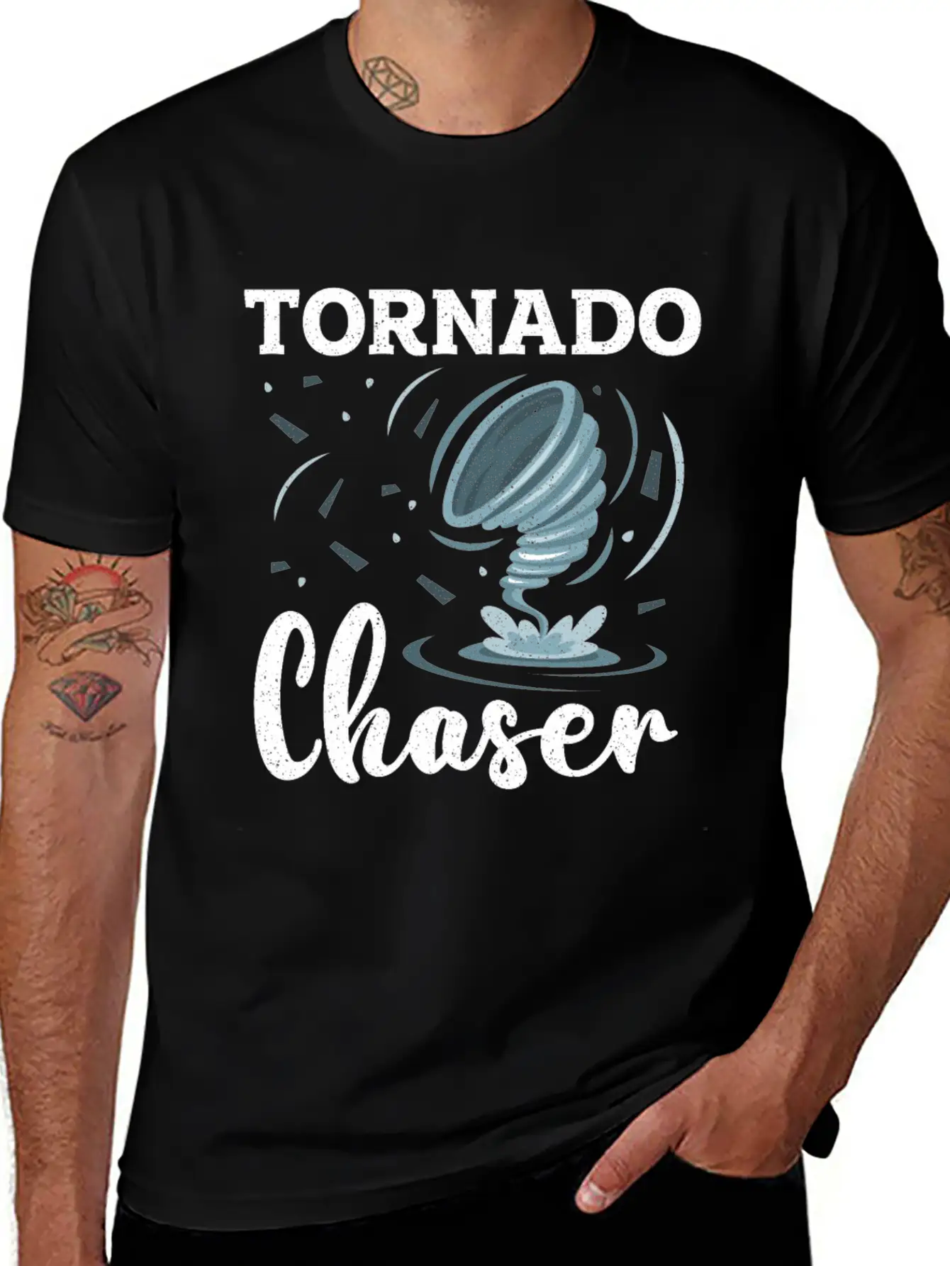 Tornado Chaser Storm Twister Weather Hunter Soft Cotton Short Sleeve Tee – Unisex Wardrobe Staple