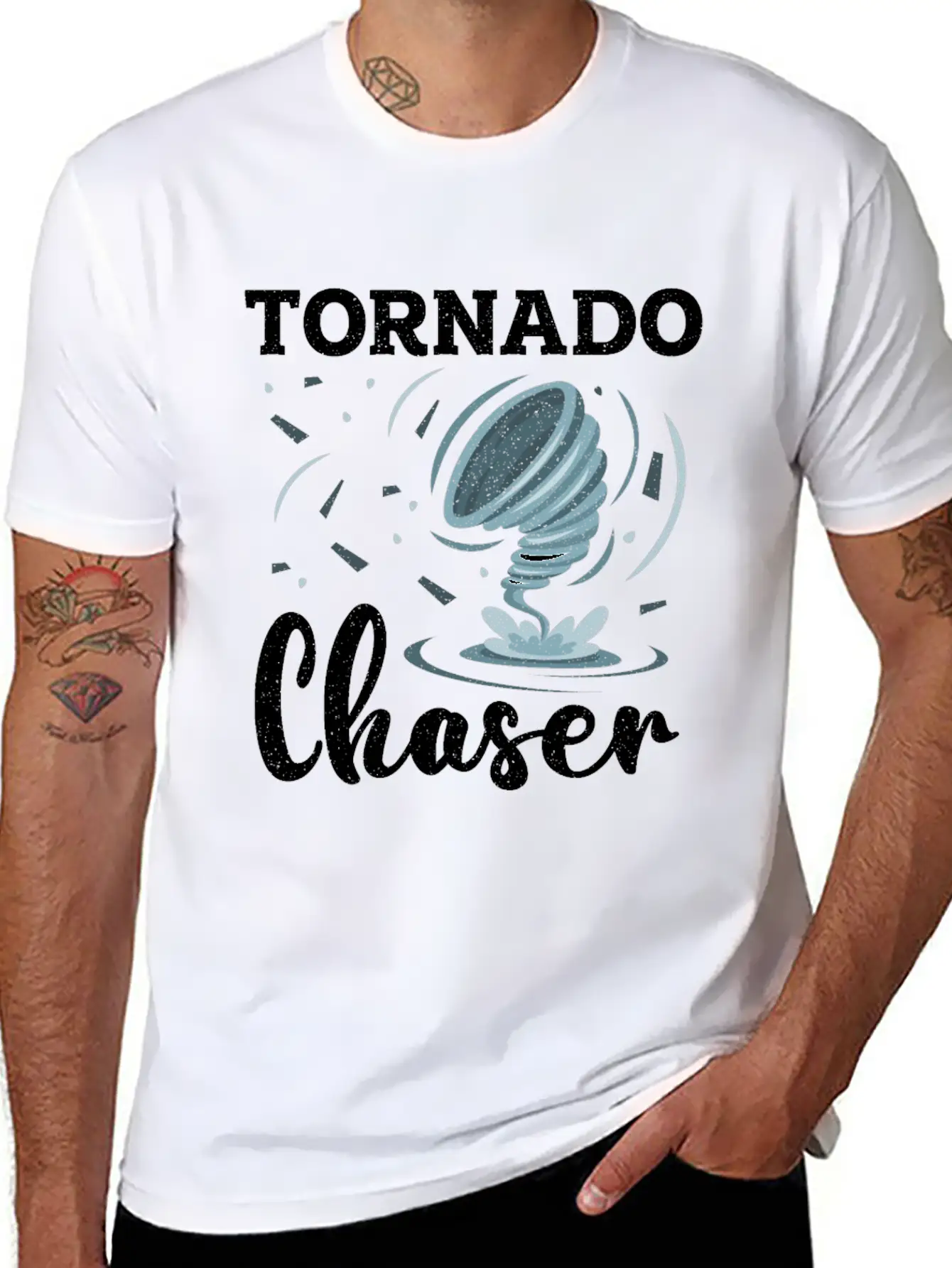 Tornado Chaser Storm Twister Weather Hunter Soft Cotton Short Sleeve Tee – Unisex Wardrobe Staple