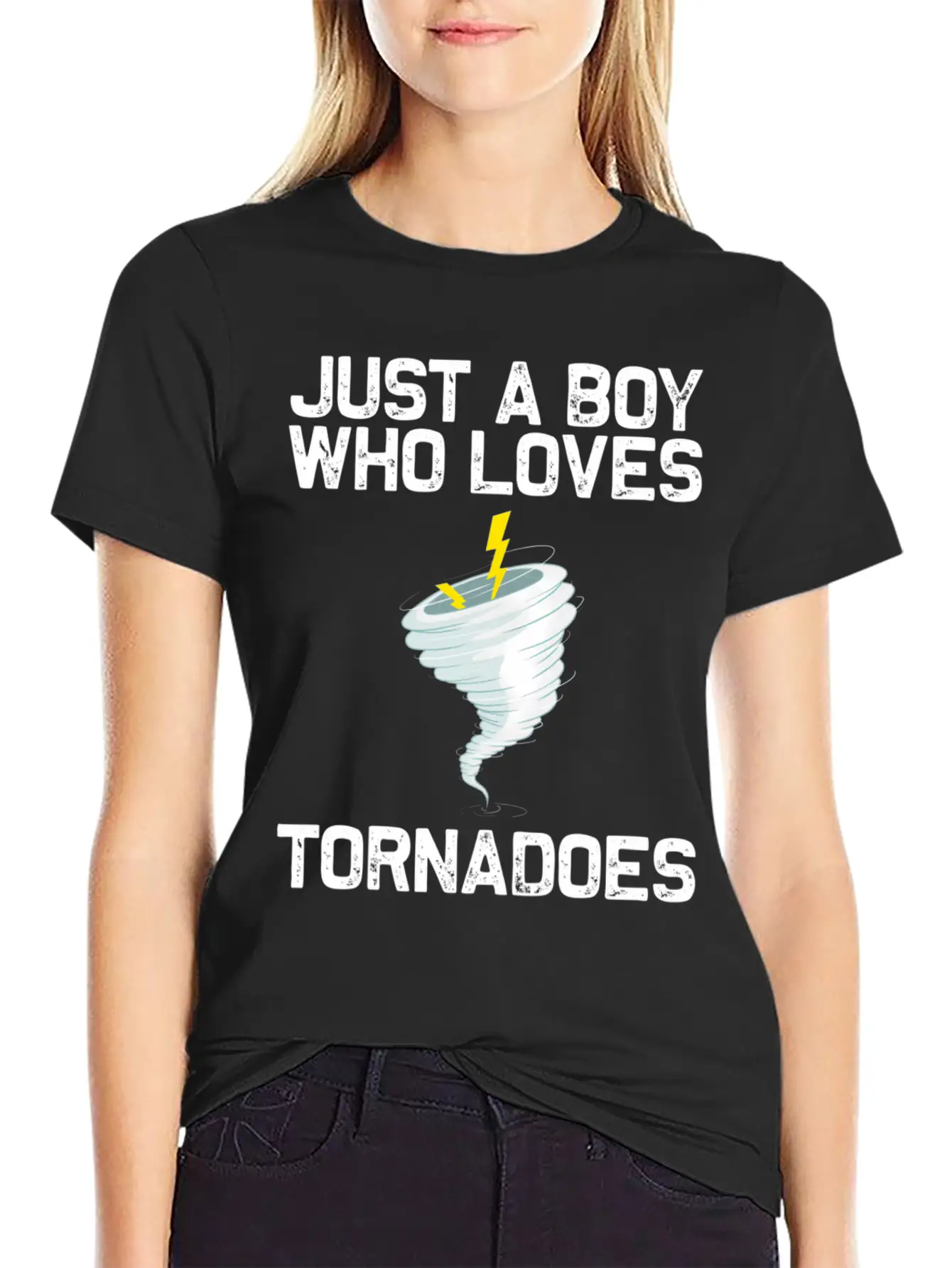 Tornado For Hurricane Weather Chaser Lightweight Cotton T-Shirt – Daily Comfort Graphic Shirt