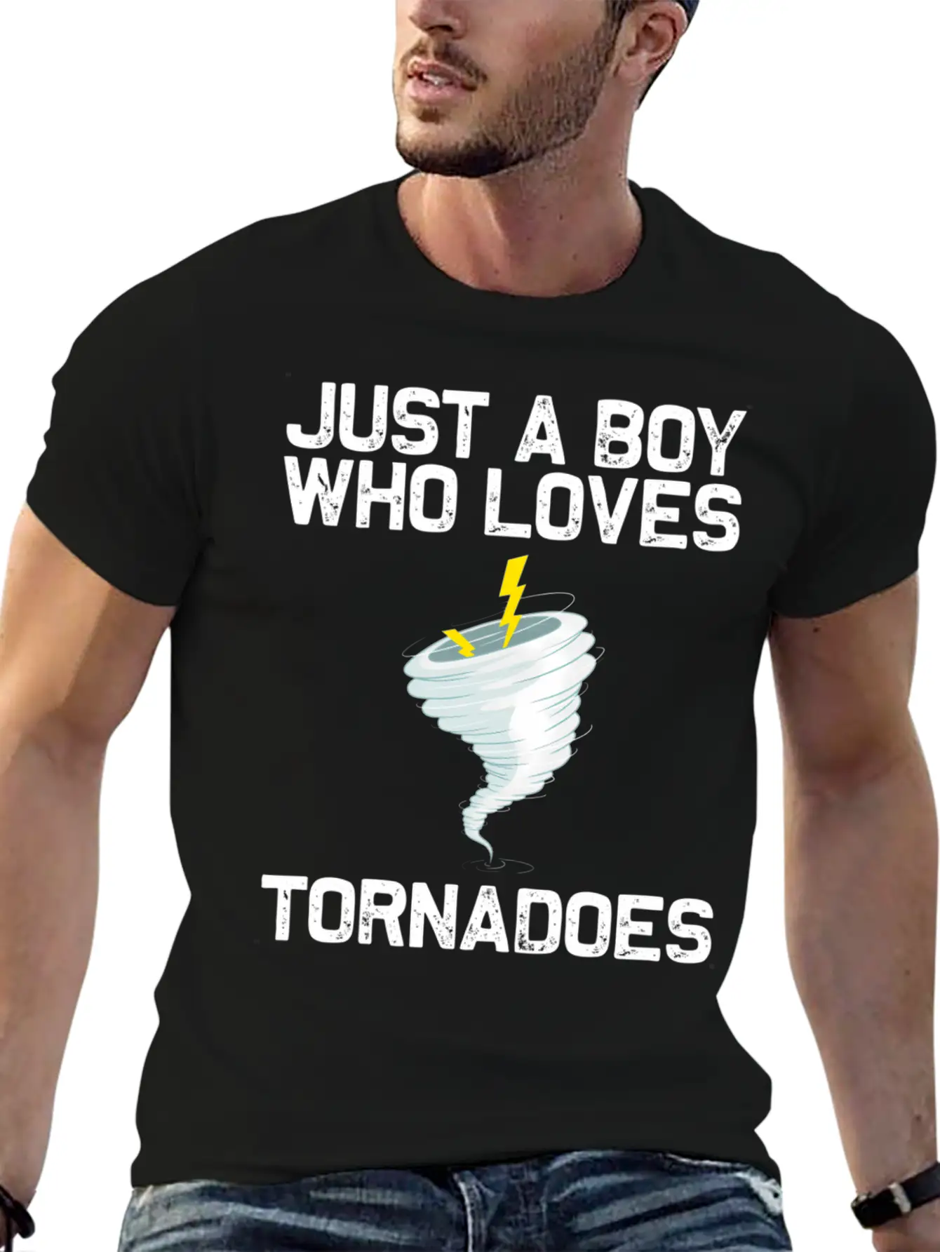 Tornado For Hurricane Weather Chaser Lightweight Cotton T-Shirt – Daily Comfort Graphic Shirt