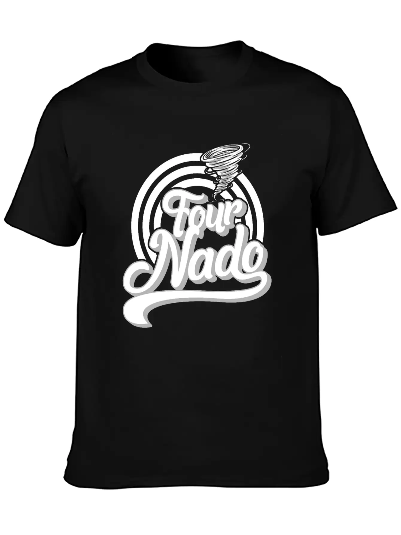 Tornado Kid Shirt, Four Nado Tee, Meteorologist Lightweight Cotton T-Shirt – Daily Comfort Graphic Shirt