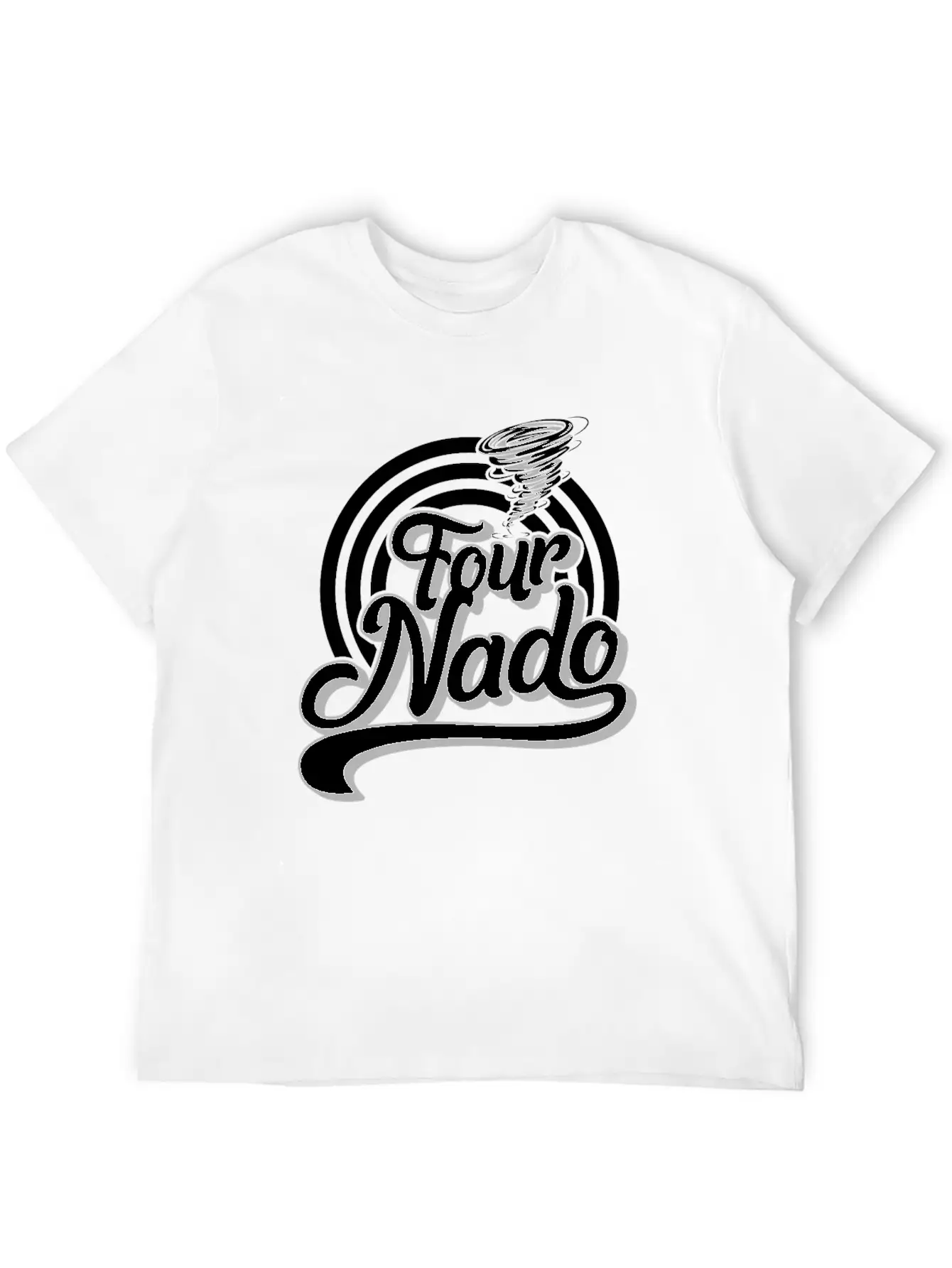 Tornado Kid Shirt, Four Nado Tee, Meteorologist Lightweight Cotton T-Shirt – Daily Comfort Graphic Shirt