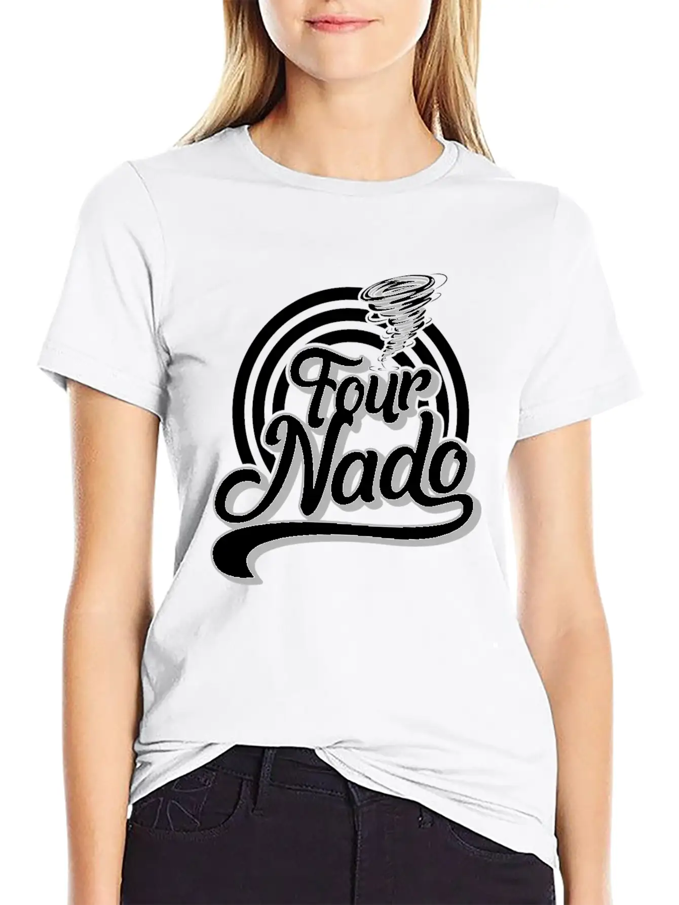 Tornado Kid Shirt, Four Nado Tee, Meteorologist Lightweight Cotton T-Shirt – Daily Comfort Graphic Shirt
