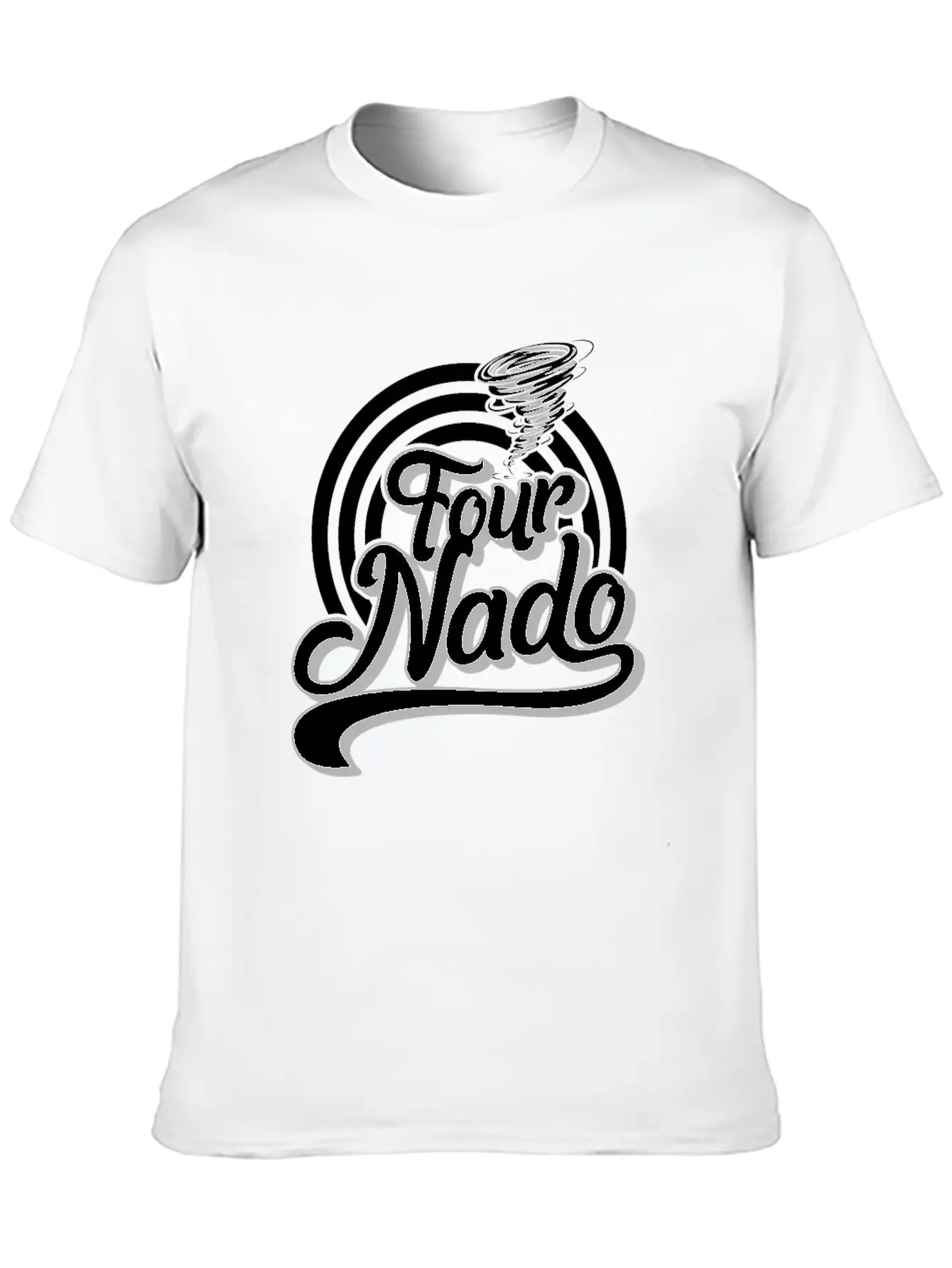 Tornado Kid Shirt, Four Nado Tee, Meteorologist Lightweight Cotton T-Shirt – Daily Comfort Graphic Shirt