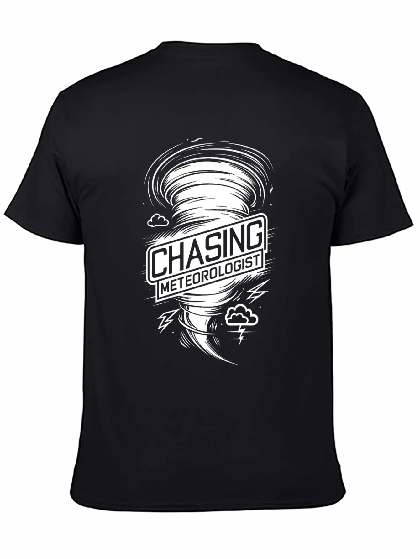 Tornado Twister Chasing Meteorologist Unisex Casual T-Shirt ��� Clean Design For Daily Comfort