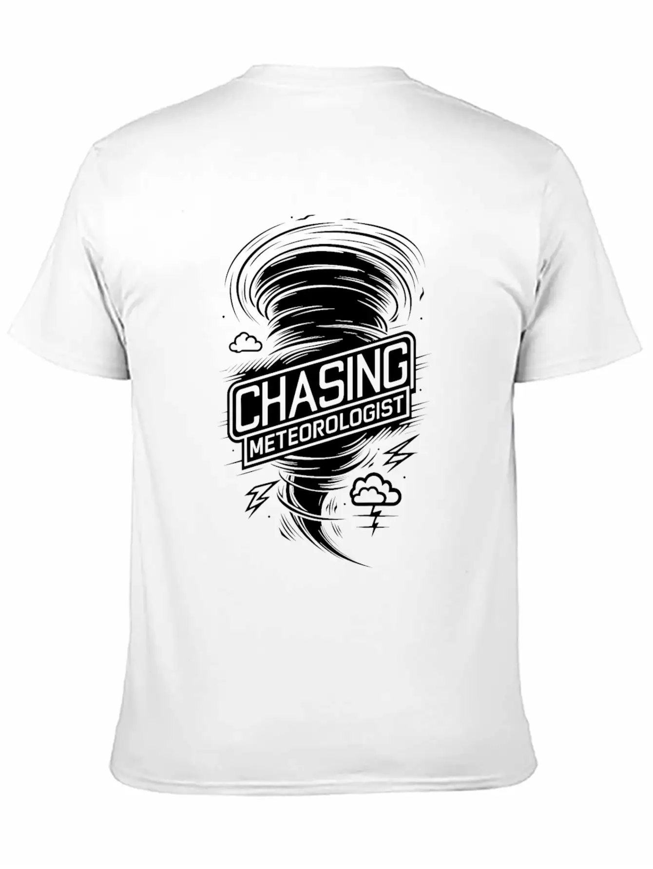 Tornado Twister Chasing Meteorologist Unisex Casual T-Shirt ��� Clean Design For Daily Comfort