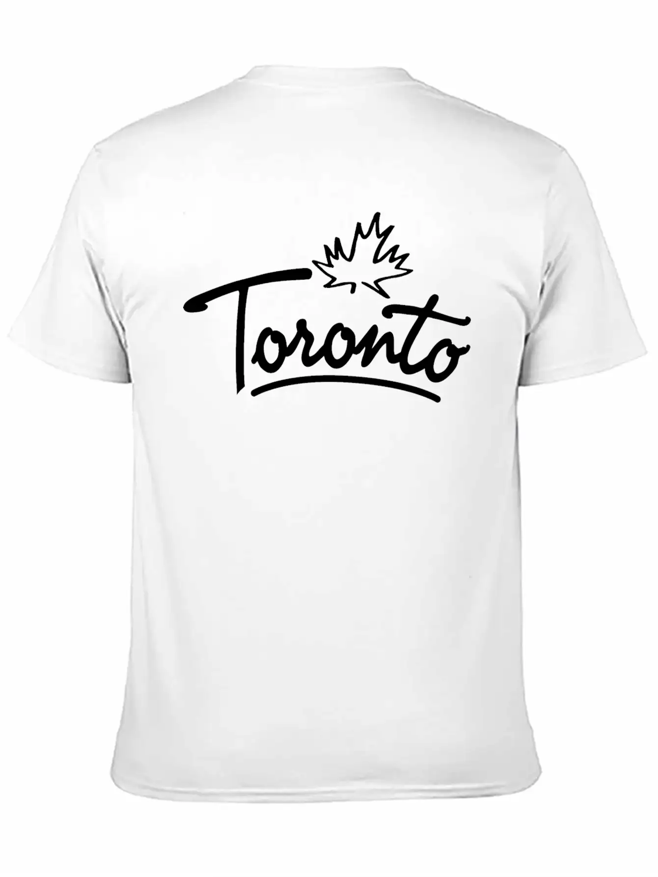 Toronto Leaf Script B Essential Cotton Tee For Daily Outfits – Unisex Style