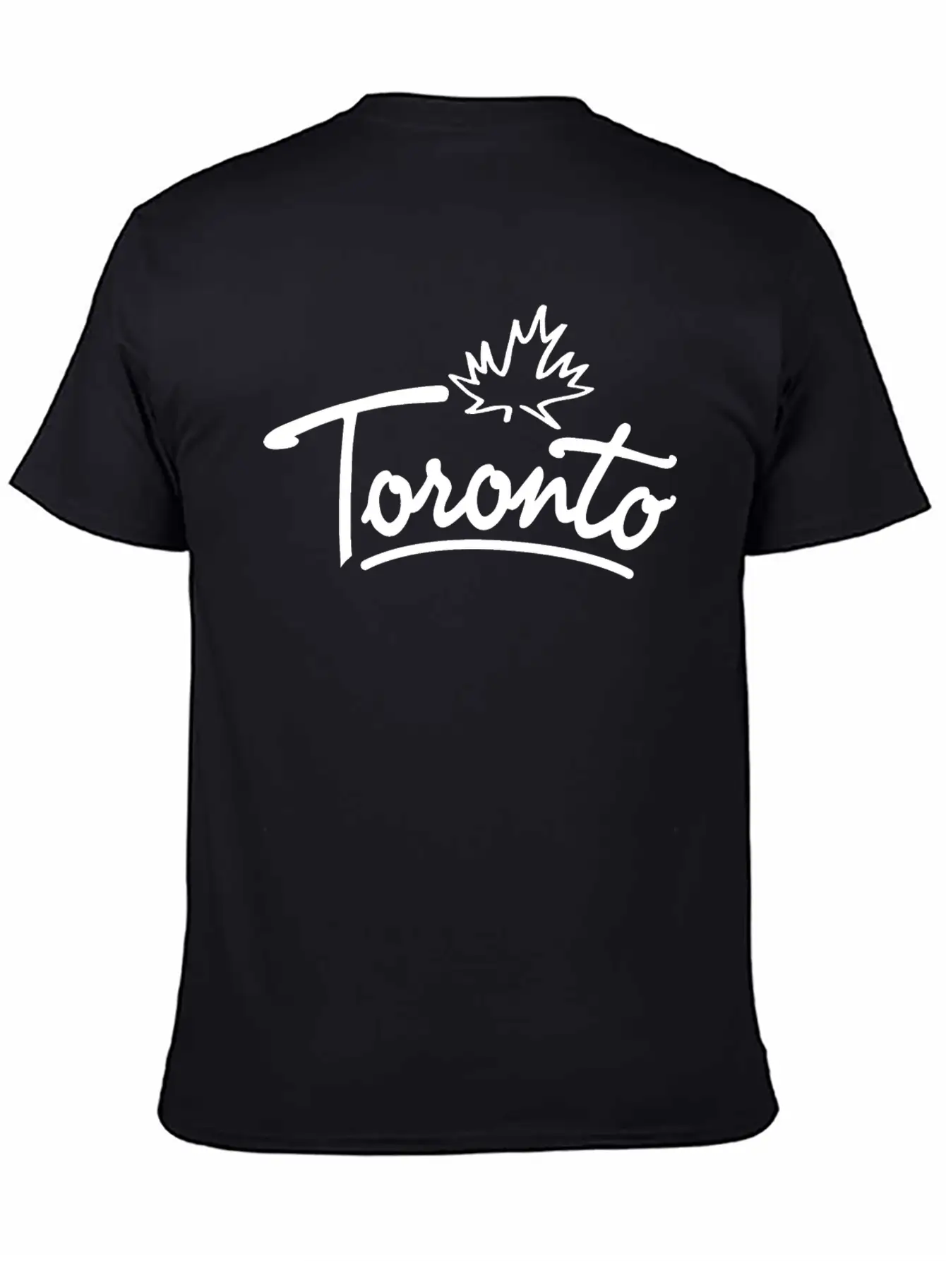 Toronto Leaf Script B Essential Cotton Tee For Daily Outfits – Unisex Style
