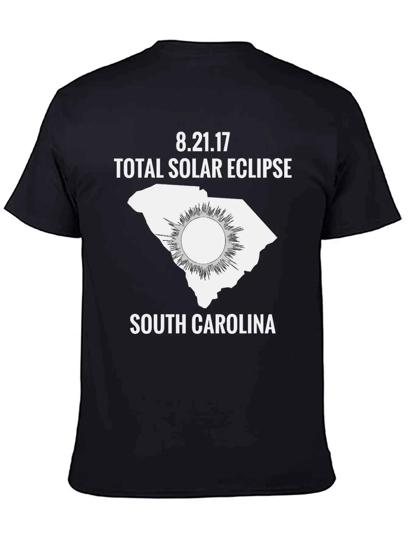 Total Solar Eclipse 2017 South Carolina Classic Fit Graphic Tee For Daily Comfort – Unisex Cotton Shirt