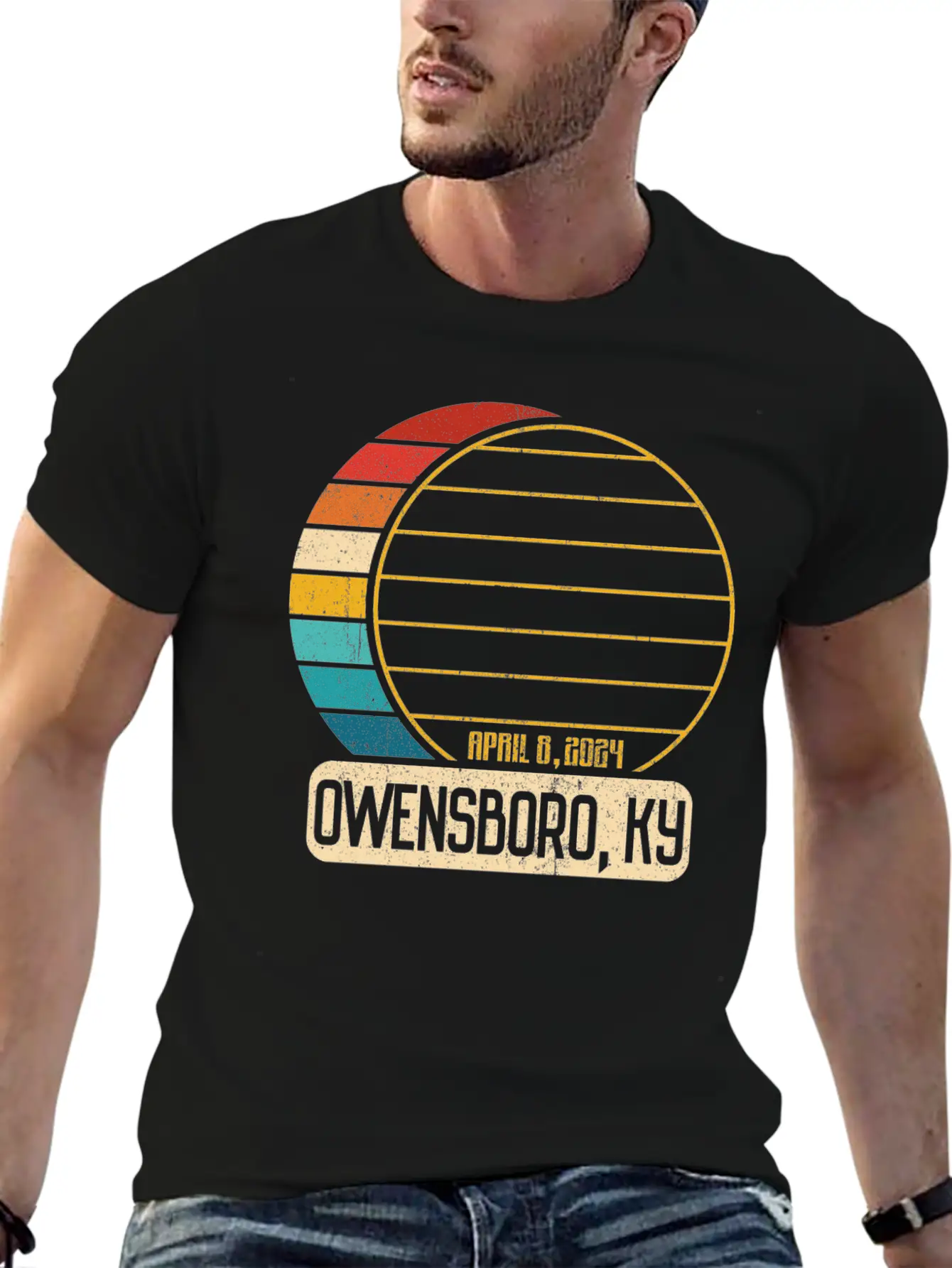 Total Solar Eclipse Kentucky Owensboro EclipseOwen Basic Graphic T-Shirt – Daily Comfort In Soft Cotton