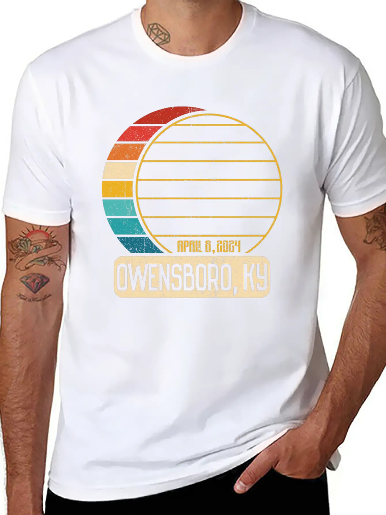 Total Solar Eclipse Kentucky Owensboro EclipseOwen Basic Graphic T-Shirt – Daily Comfort In Soft Cotton