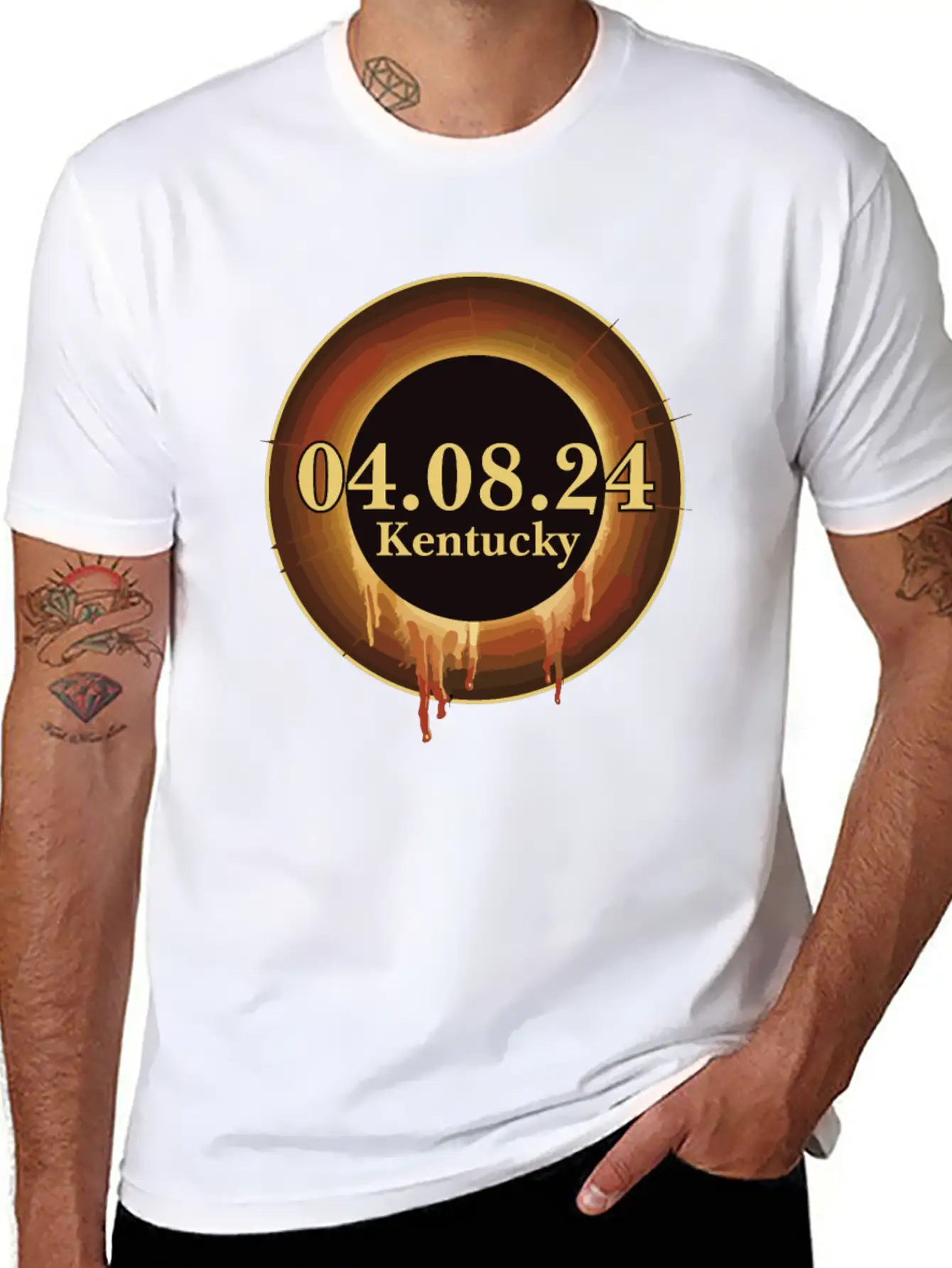 Total Solar Eclipse Path Of Totality Kentucky Unisex Casual T-Shirt – Clean Design For Daily Comfort